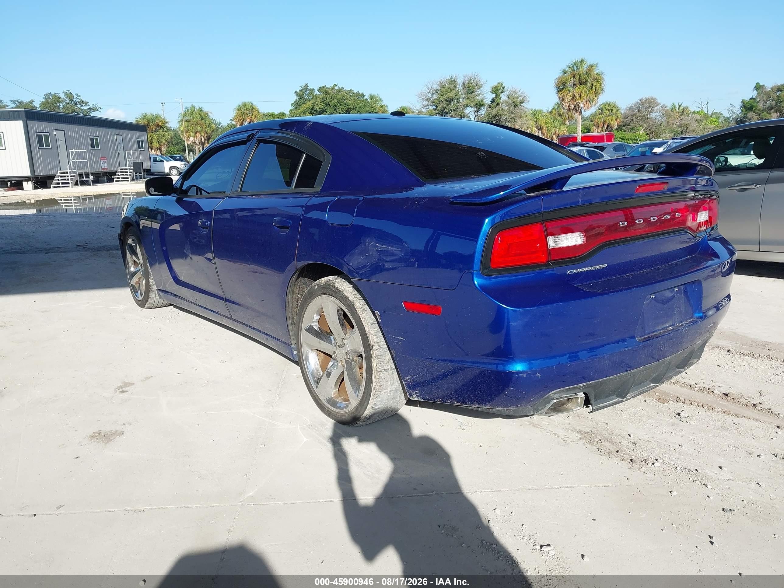 2012 Dodge Charger Sxt Синий vin: 2C3CDXHG5CH303792