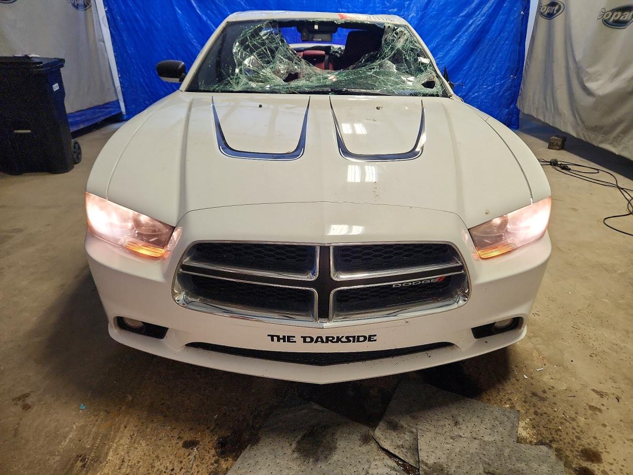 2013 Dodge Charger Sxt White vin: 2C3CDXHG5DH592478