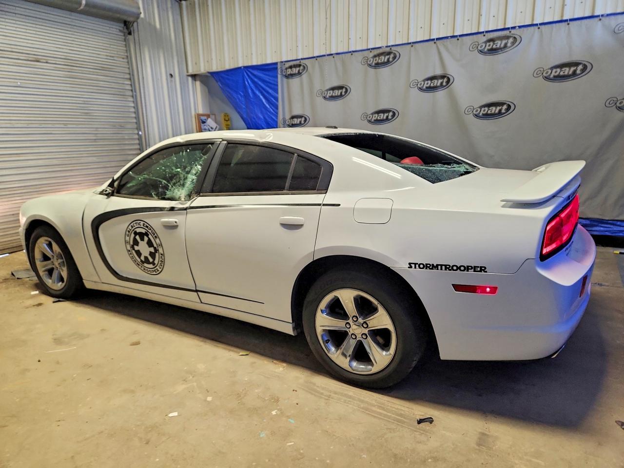 2013 Dodge Charger Sxt White vin: 2C3CDXHG5DH592478