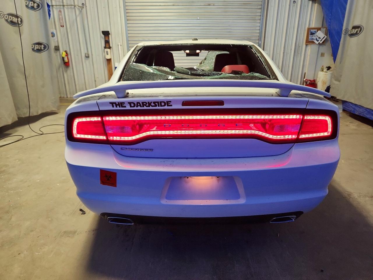 2013 Dodge Charger Sxt White vin: 2C3CDXHG5DH592478