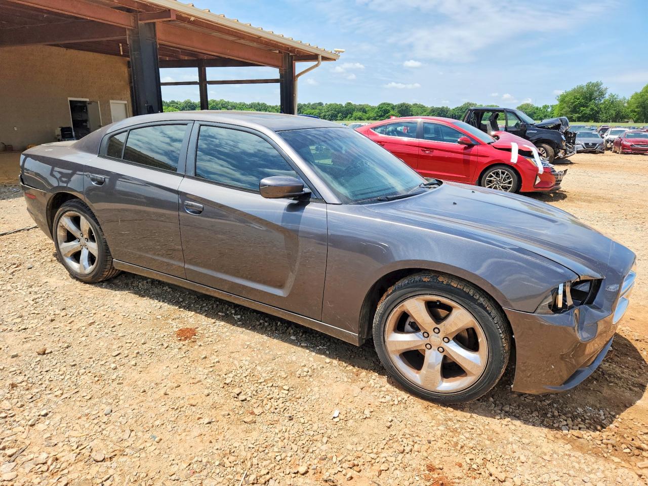 2013 Dodge Charger Sxt Серый vin: 2C3CDXHG5DH655157