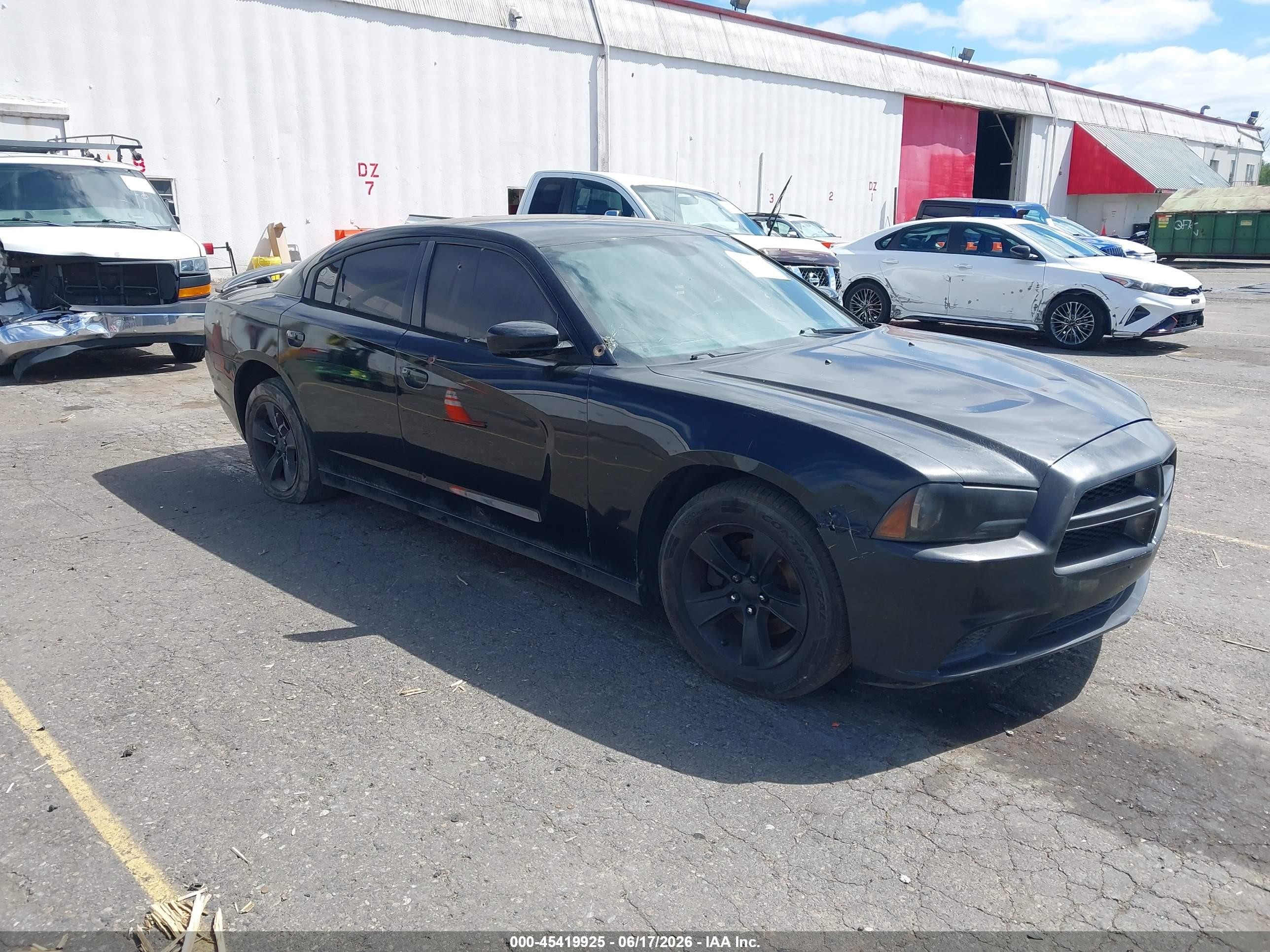 2014 Dodge Charger Sxt Black vin: 2C3CDXHG5EH161298