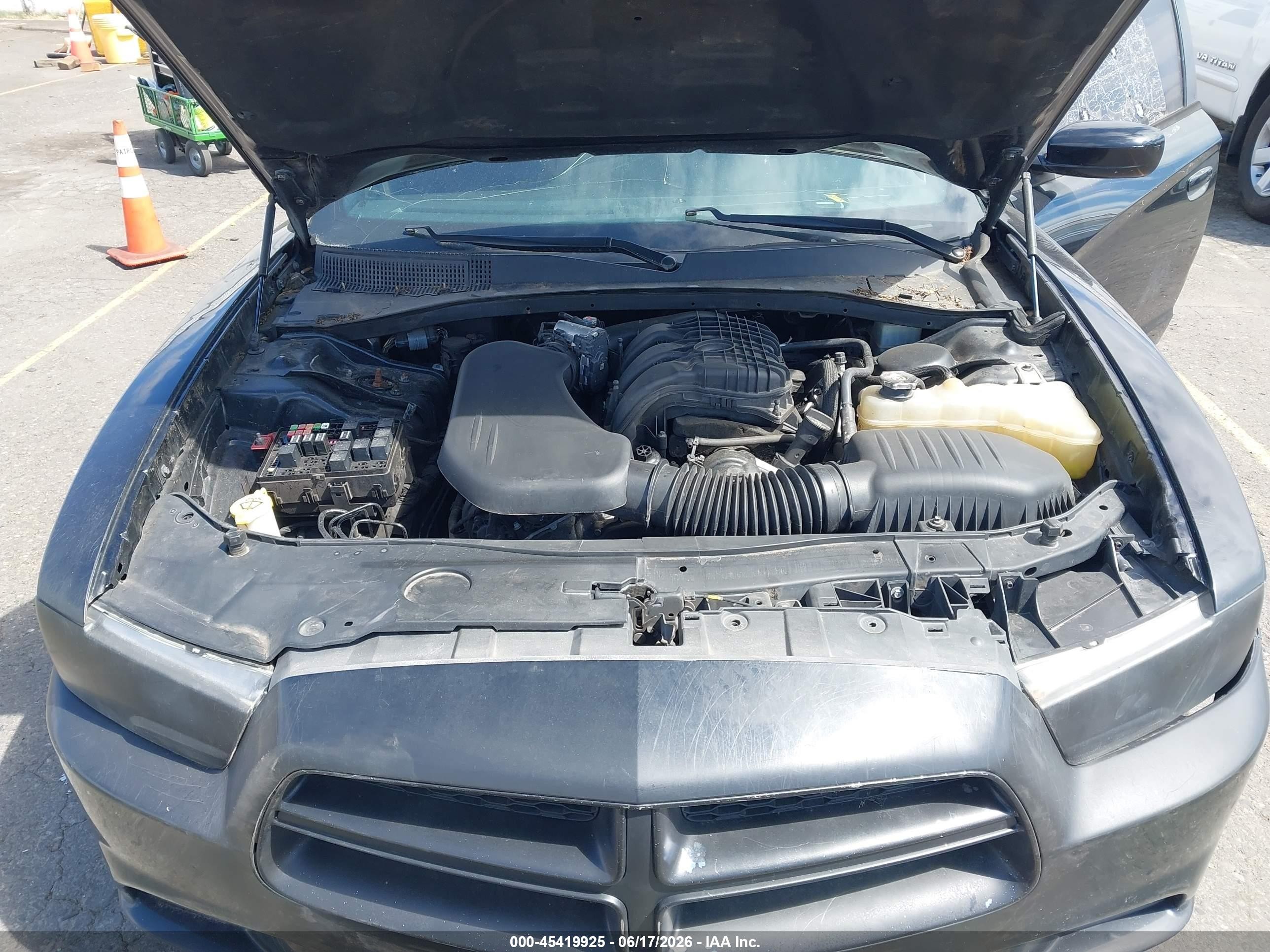2014 Dodge Charger Sxt Black vin: 2C3CDXHG5EH161298
