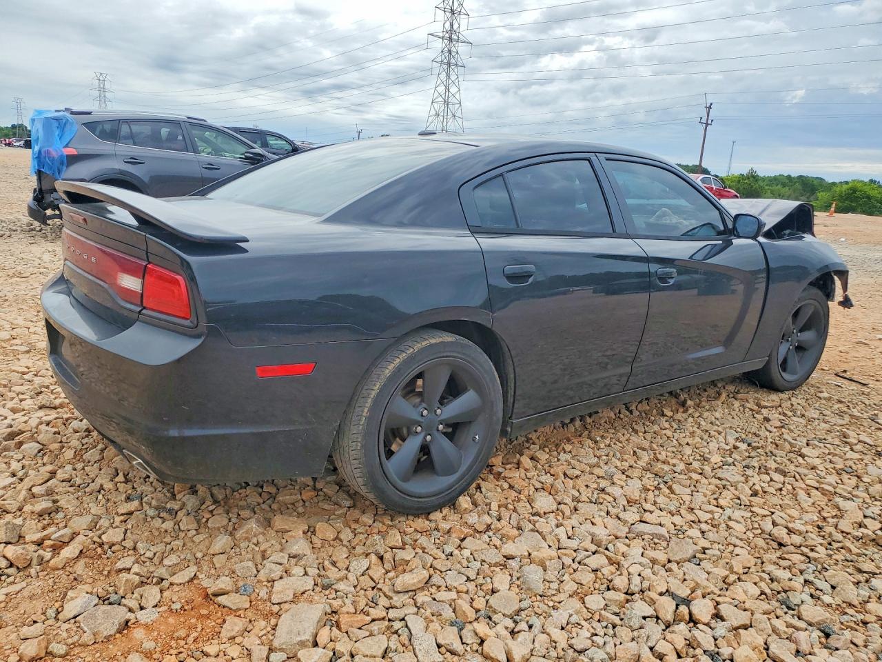 2014 Dodge Charger Sxt Black vin: 2C3CDXHG5EH162371