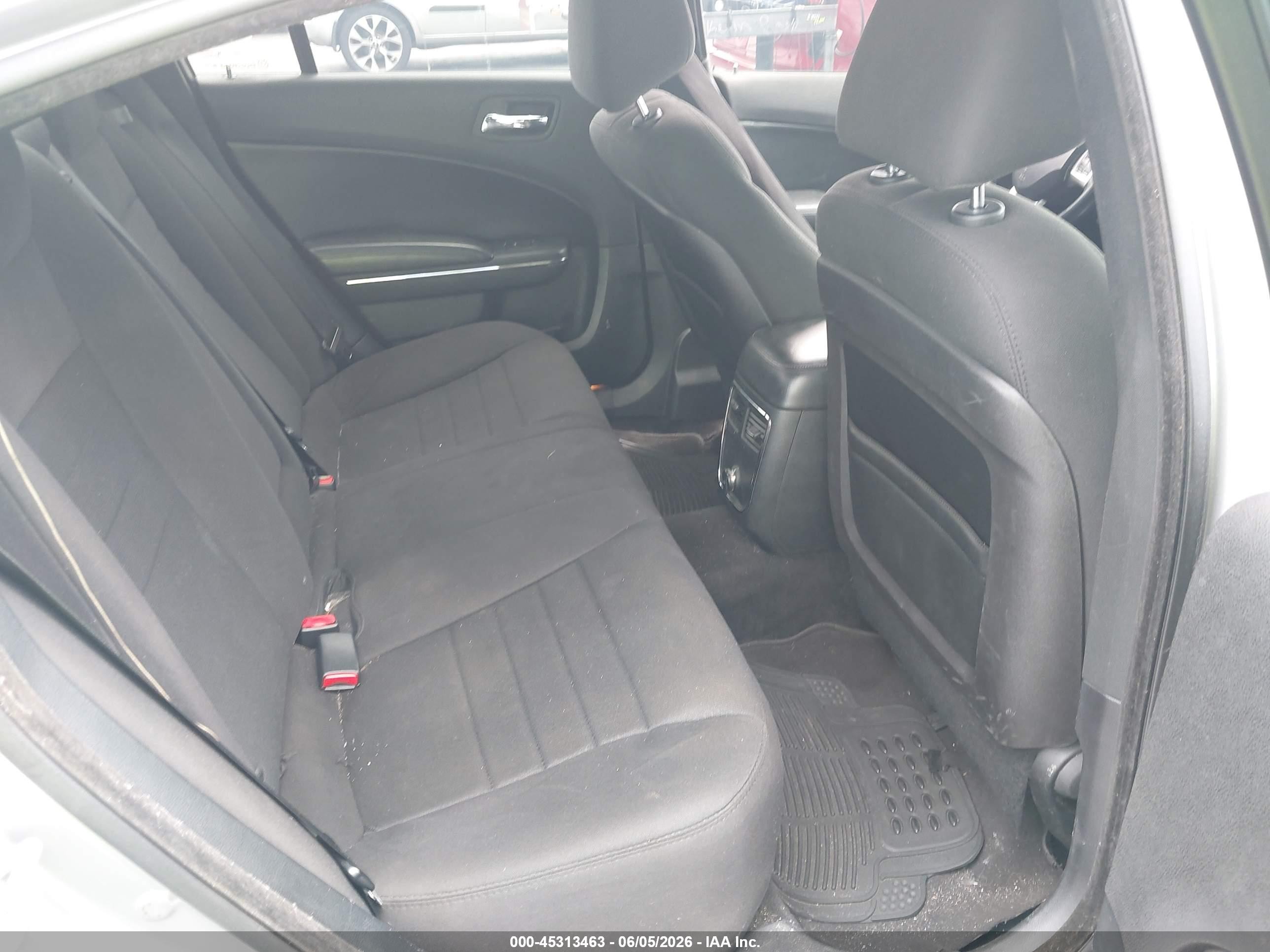 2014 Dodge Charger Sxt Gray vin: 2C3CDXHG5EH227185