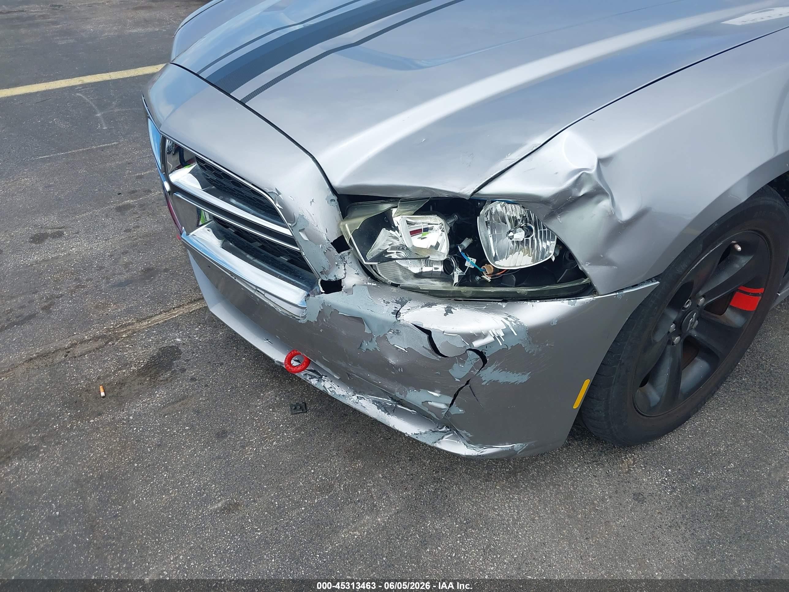 2014 Dodge Charger Sxt Gray vin: 2C3CDXHG5EH227185