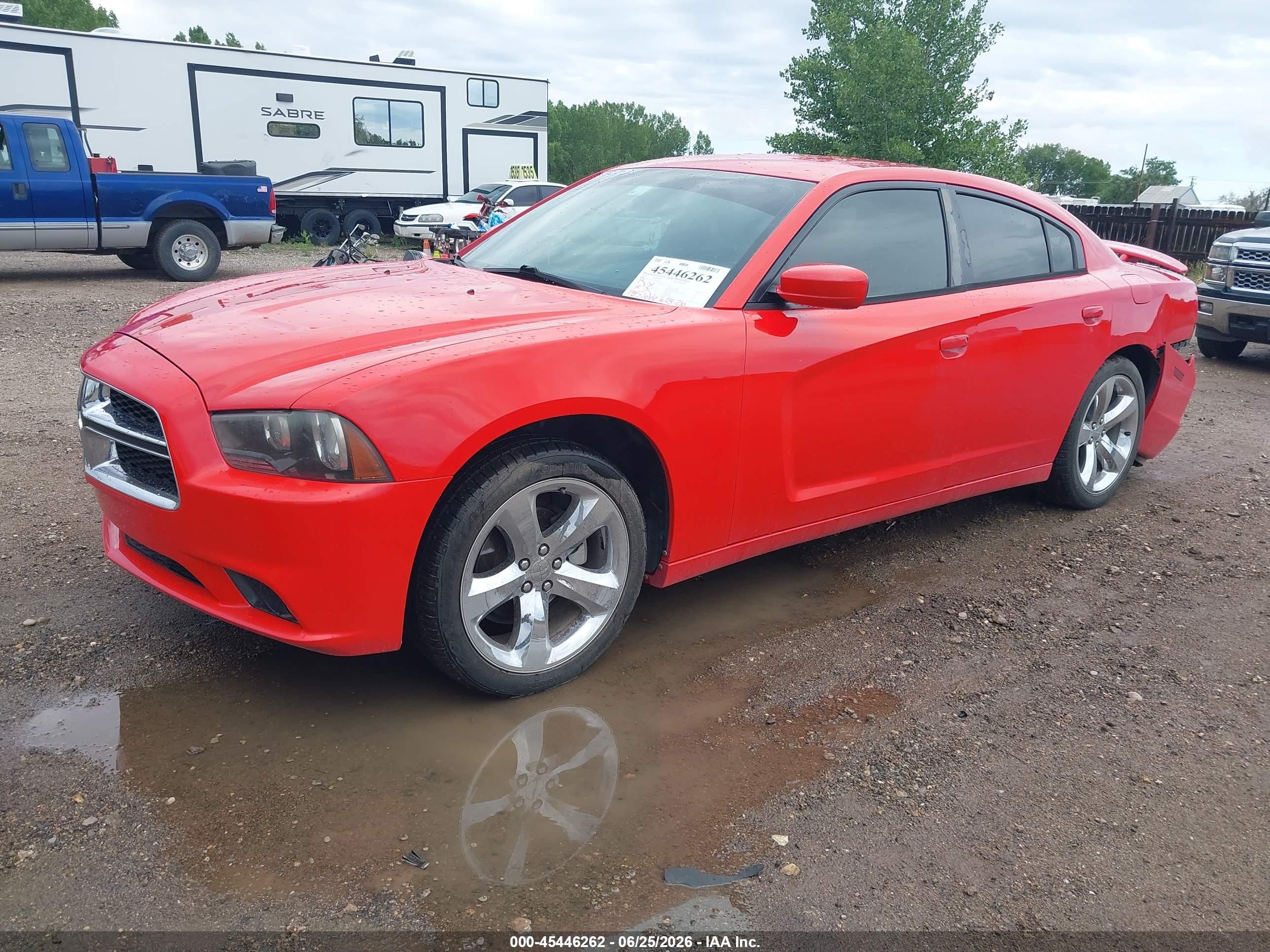 2014 Dodge Charger Sxt Red vin: 2C3CDXHG5EH282672