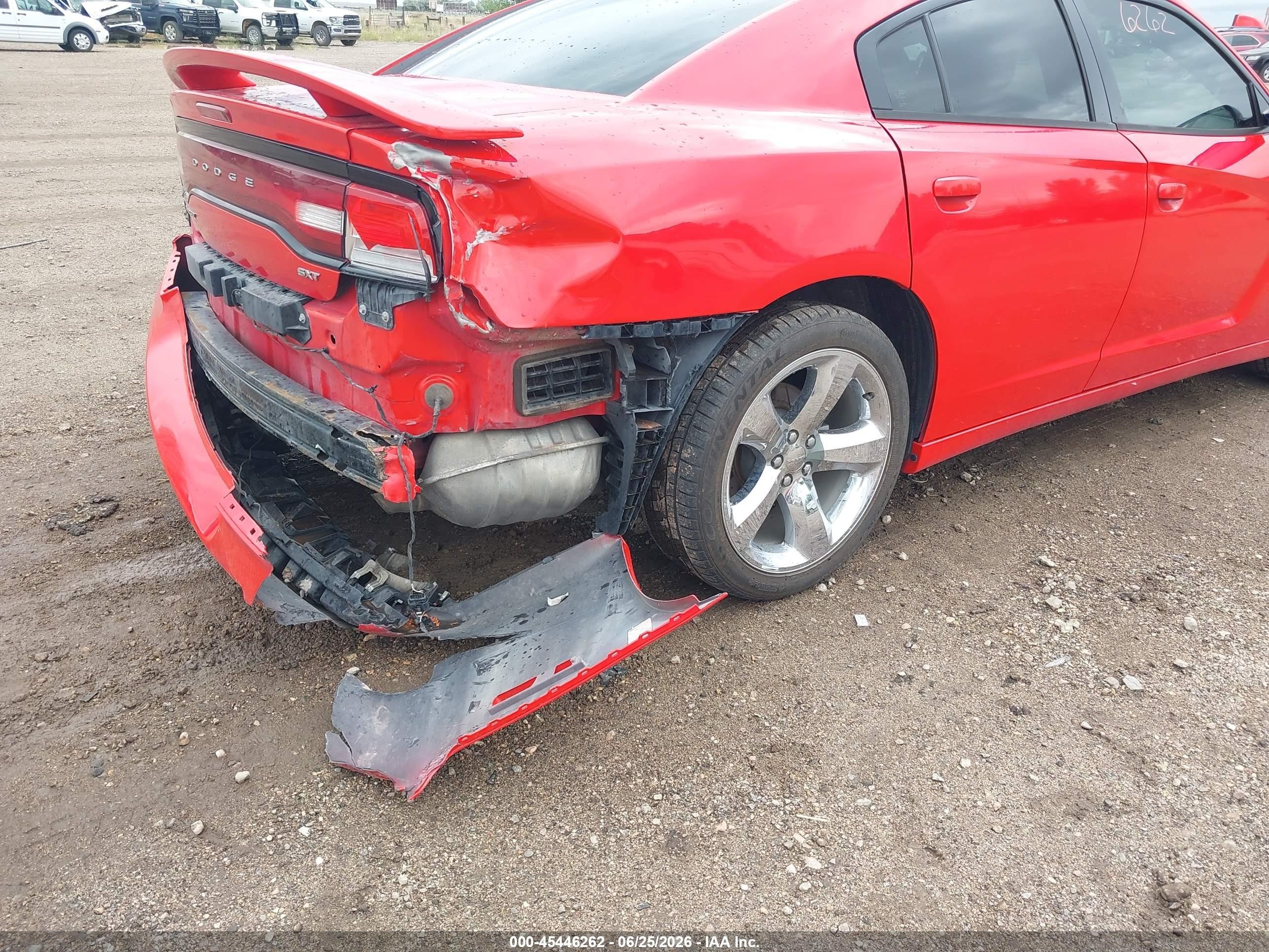 2014 Dodge Charger Sxt Red vin: 2C3CDXHG5EH282672
