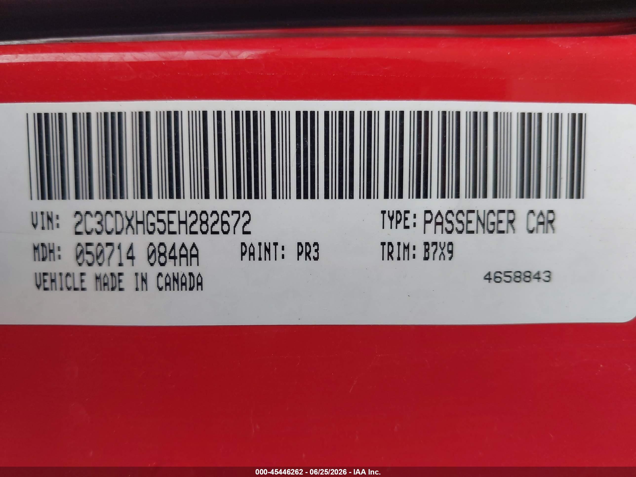 2014 Dodge Charger Sxt Red vin: 2C3CDXHG5EH282672