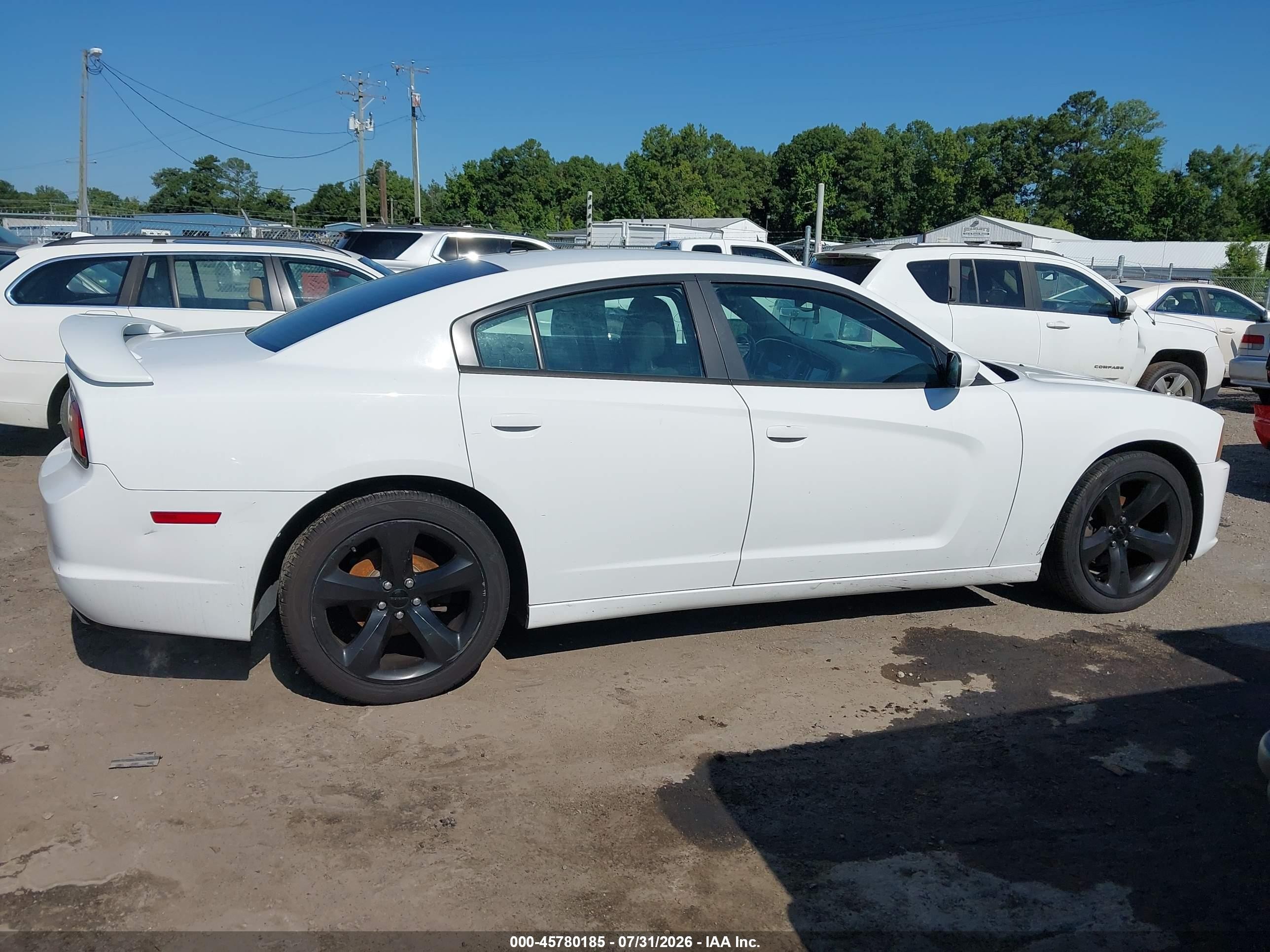 2014 Dodge Charger Sxt Белый vin: 2C3CDXHG5EH295356
