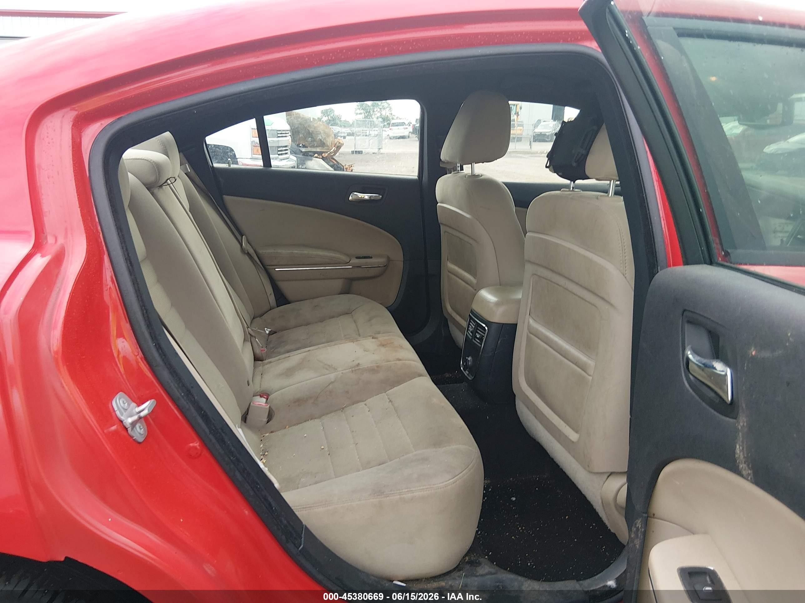 2014 Dodge Charger Sxt Красный vin: 2C3CDXHG5EH322295