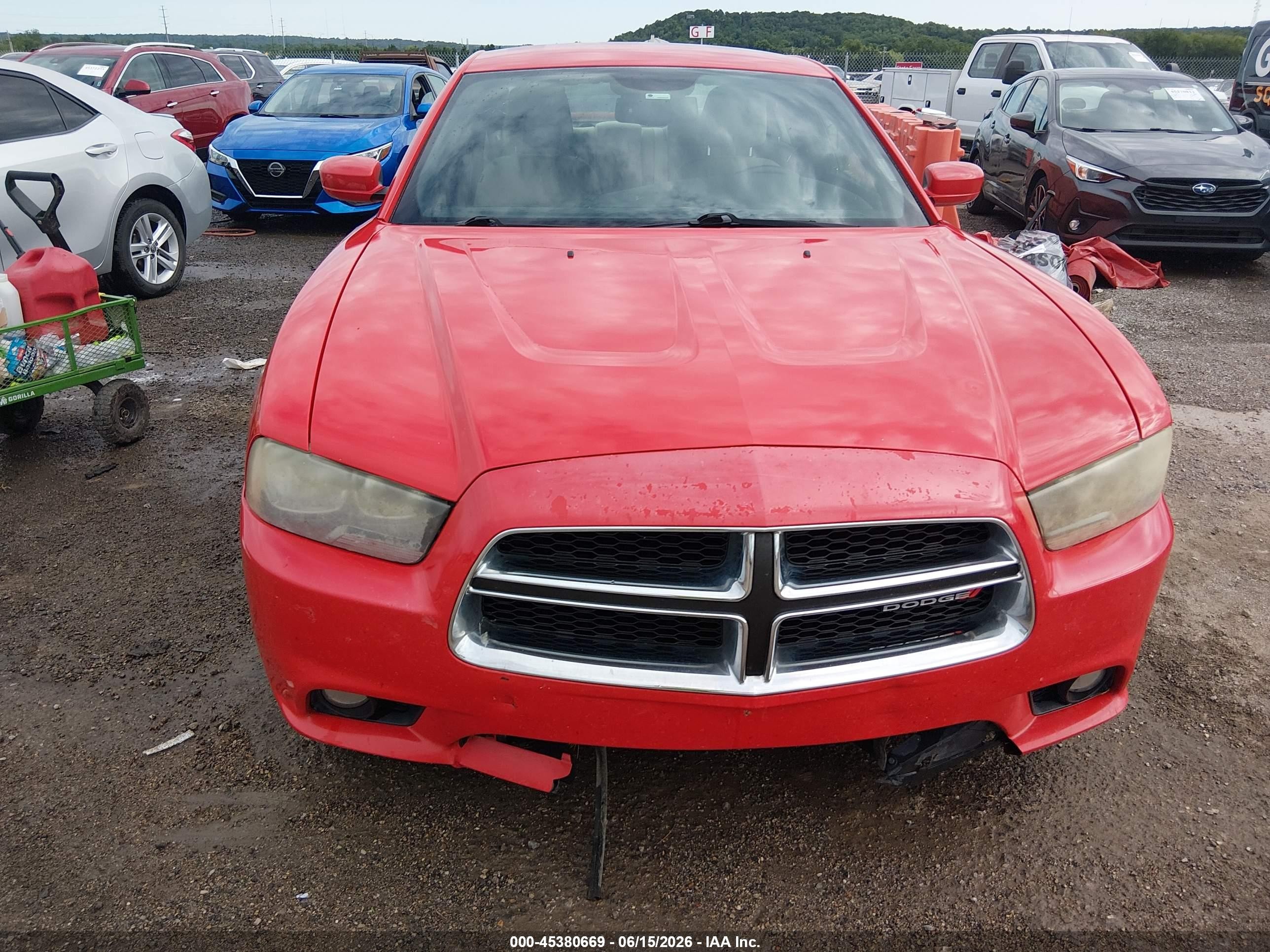 2014 Dodge Charger Sxt Красный vin: 2C3CDXHG5EH322295