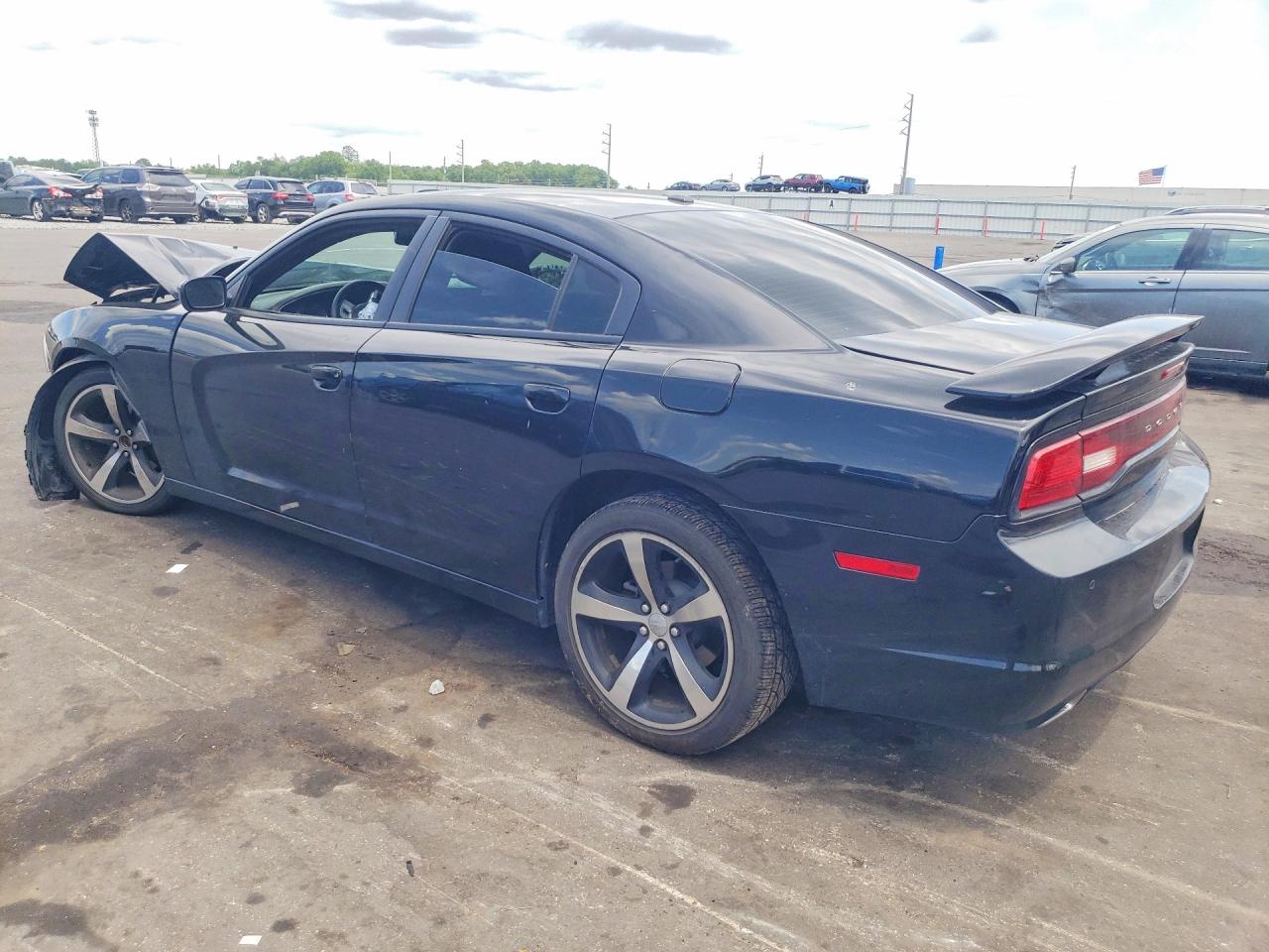 2014 Dodge Charger Sxt Black vin: 2C3CDXHG5EH359668