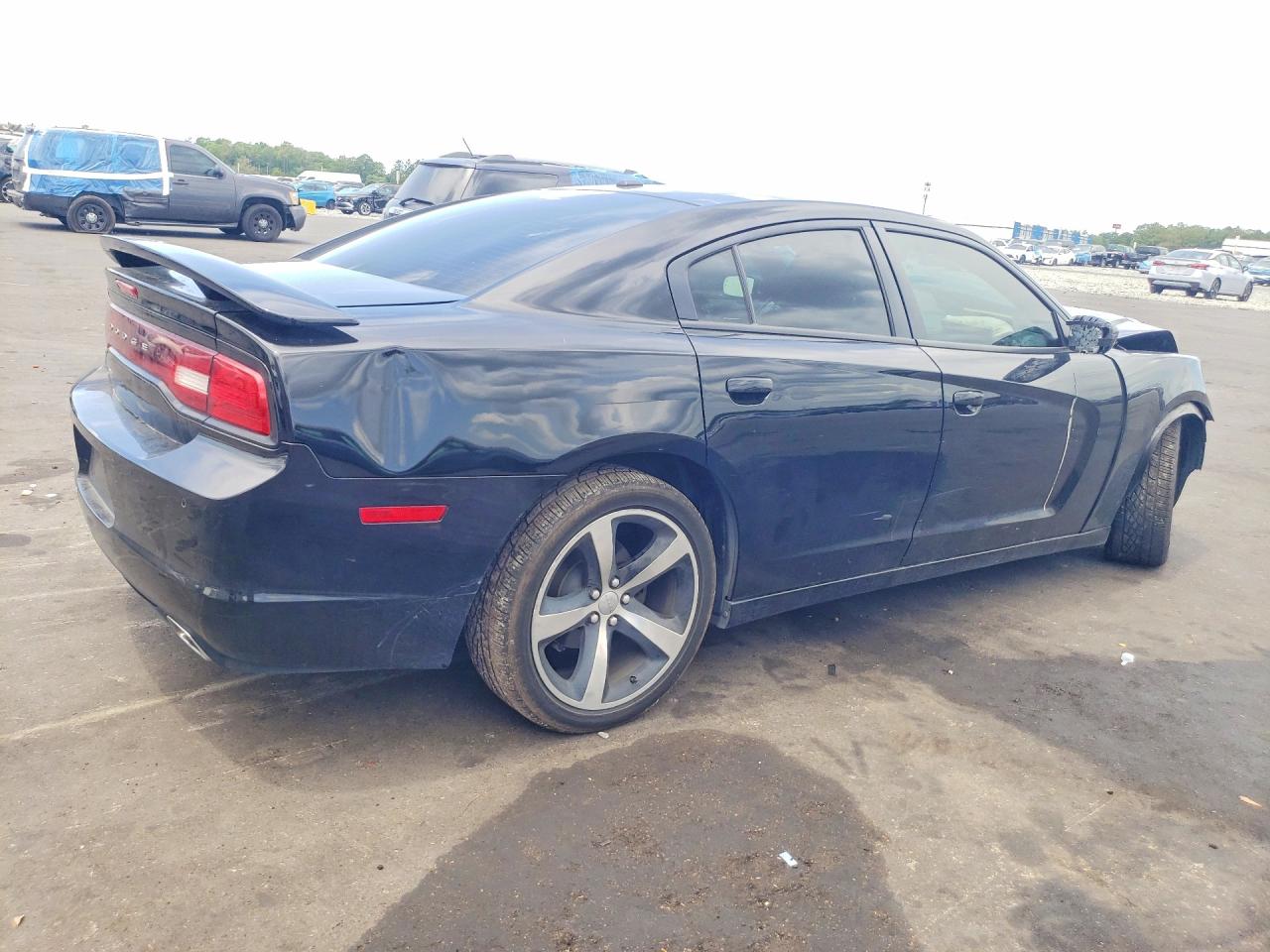 2014 Dodge Charger Sxt Black vin: 2C3CDXHG5EH359668