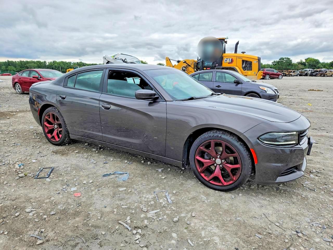 2015 Dodge Charger Sxt Gray vin: 2C3CDXHG5FH916144