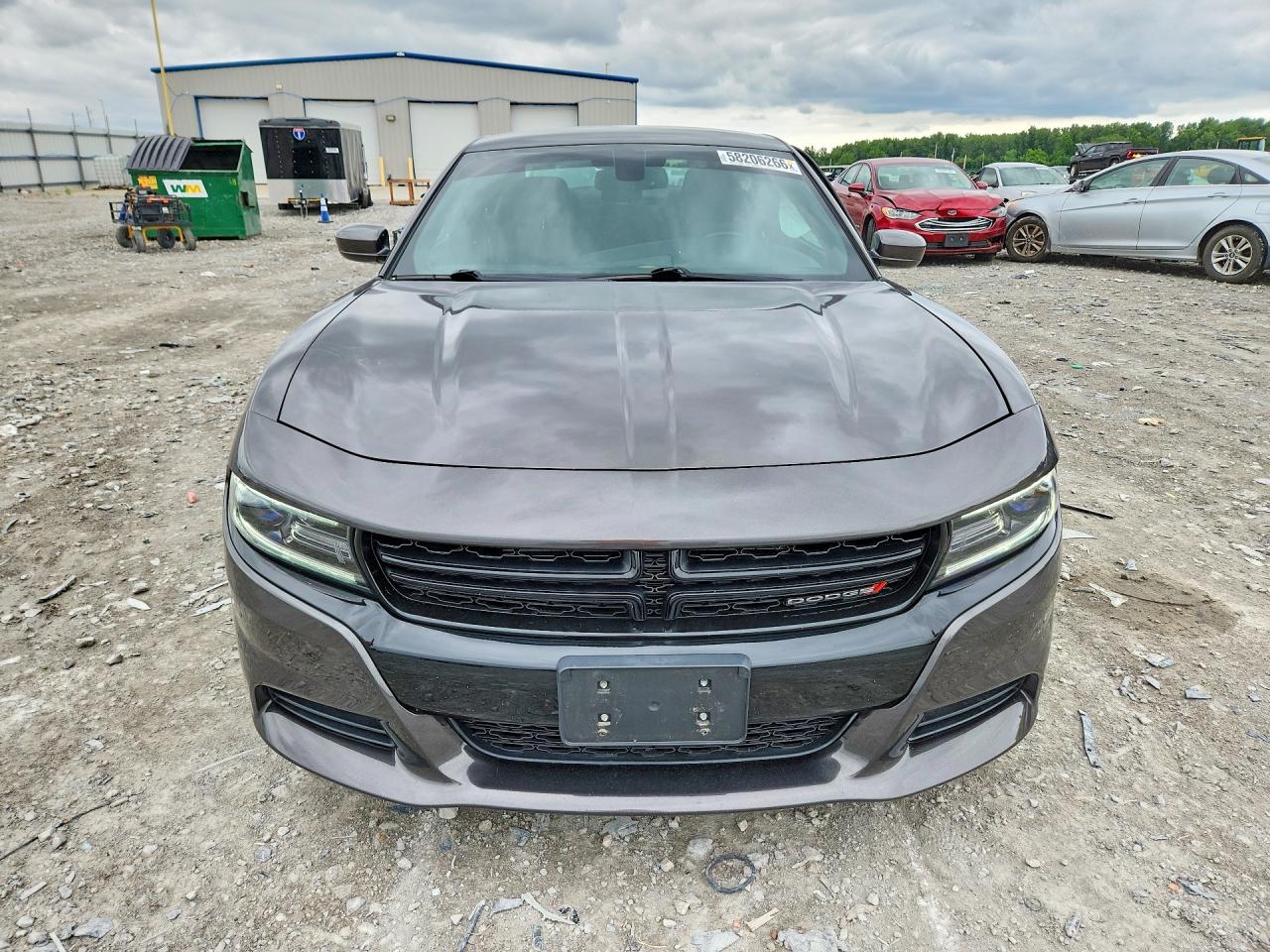 2015 Dodge Charger Sxt Gray vin: 2C3CDXHG5FH916144