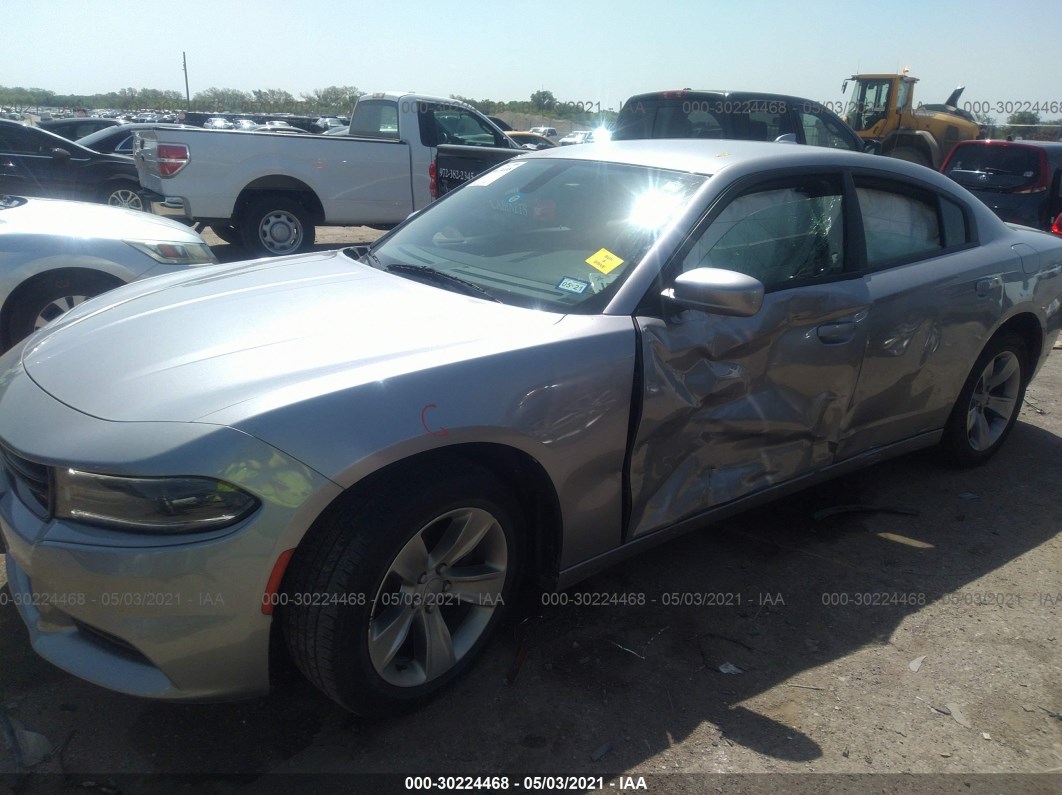 2016 Dodge Charger Sxt Серый vin: 2C3CDXHG5GH339066