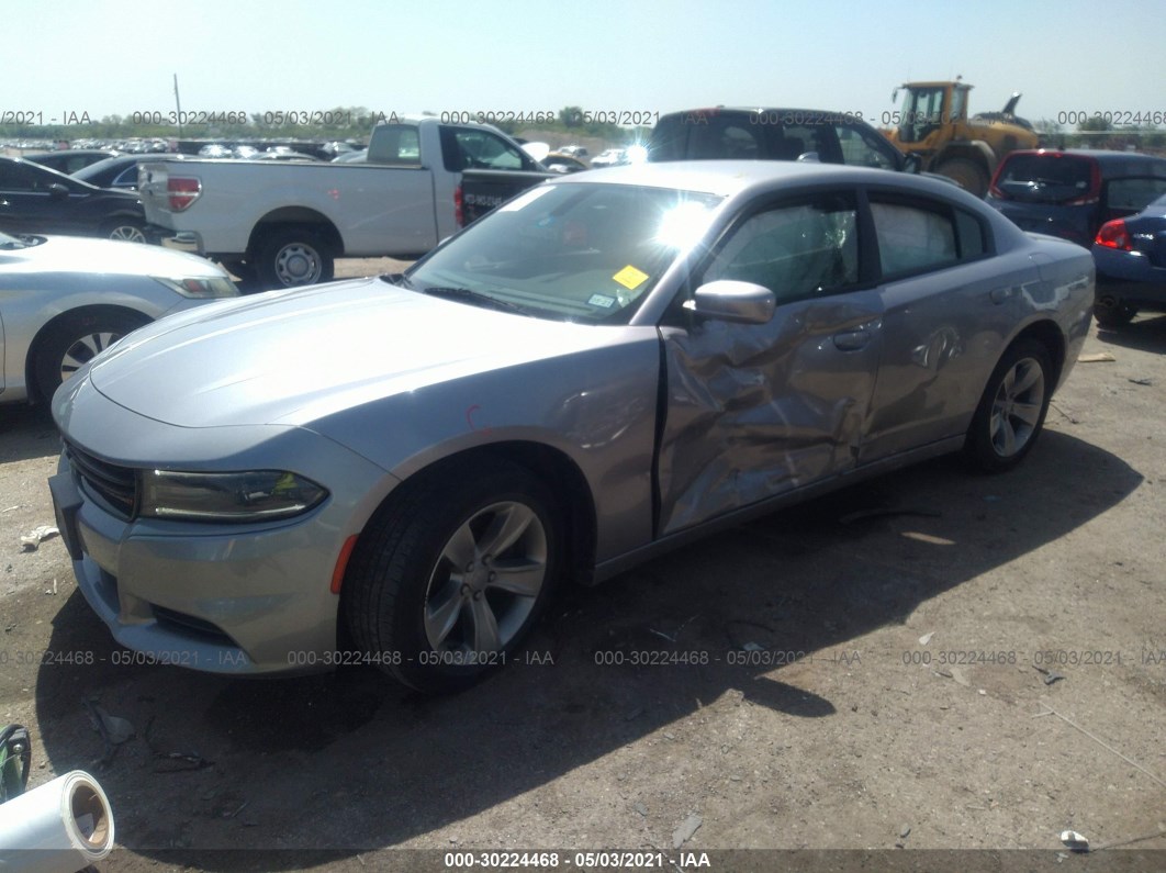 2016 Dodge Charger Sxt Серый vin: 2C3CDXHG5GH339066