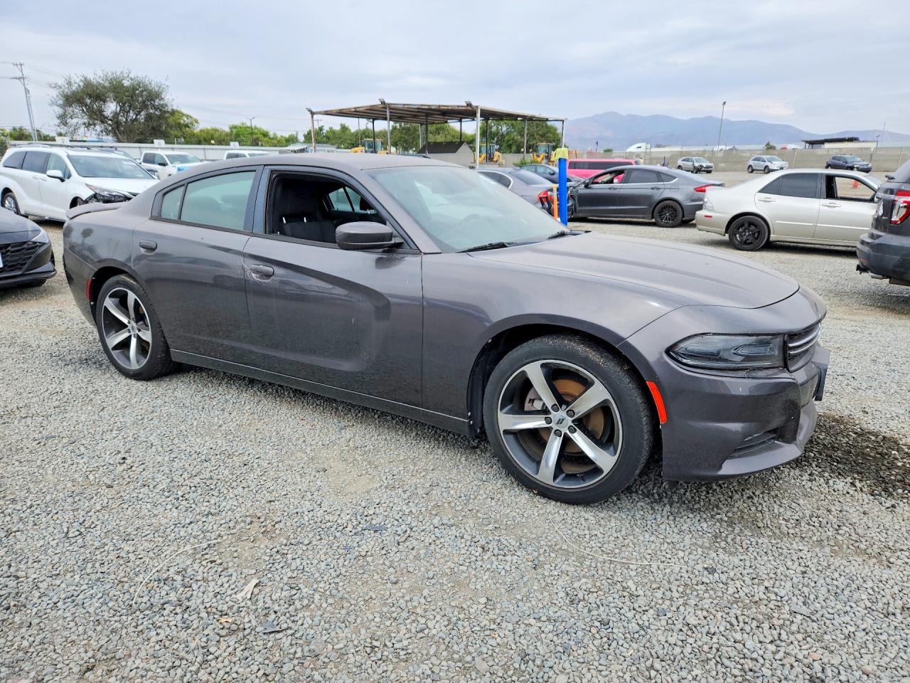 2017 Dodge Charger Sxt Угольный vin: 2C3CDXHG5HH630250
