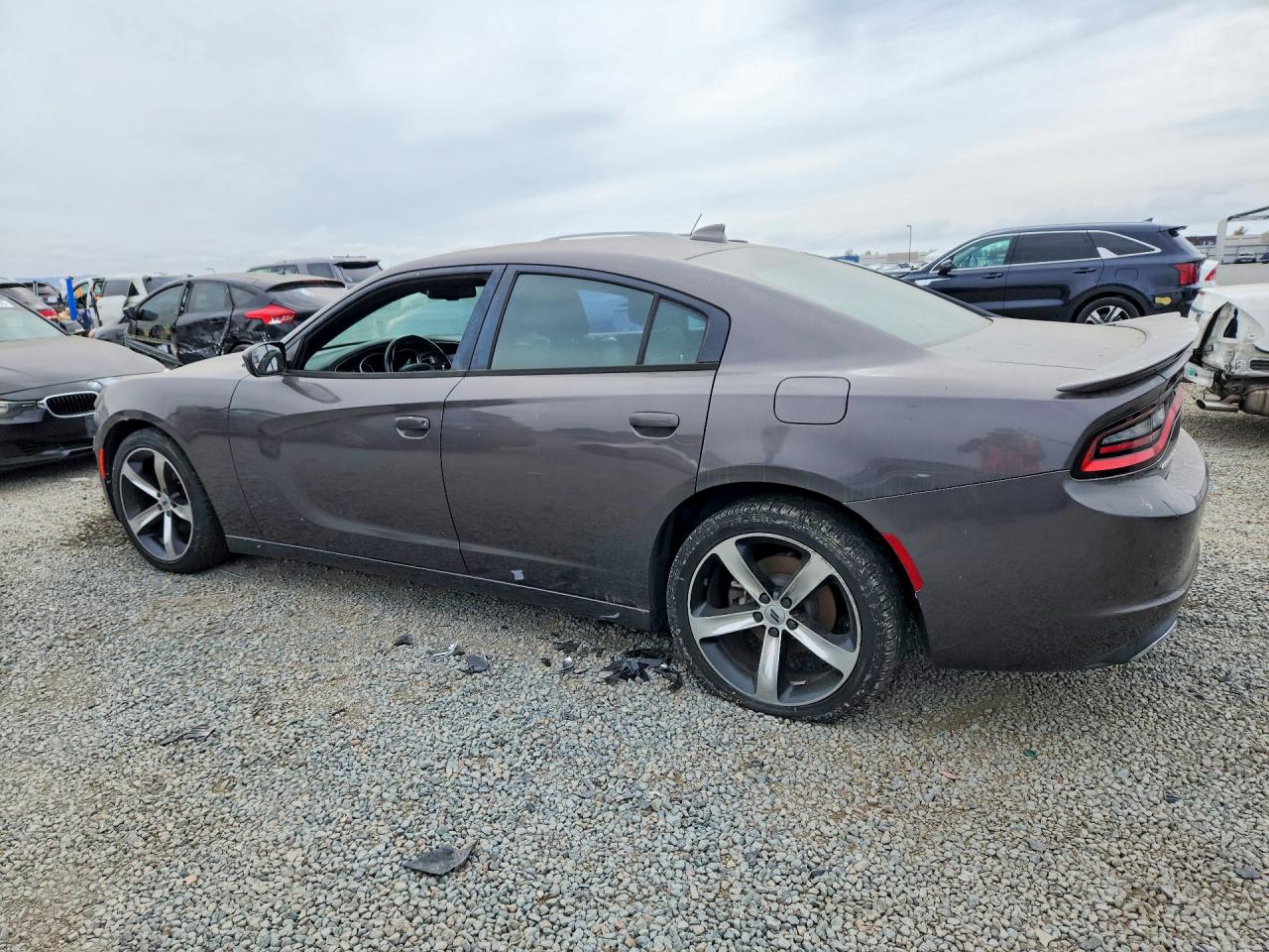 2017 Dodge Charger Sxt Угольный vin: 2C3CDXHG5HH630250