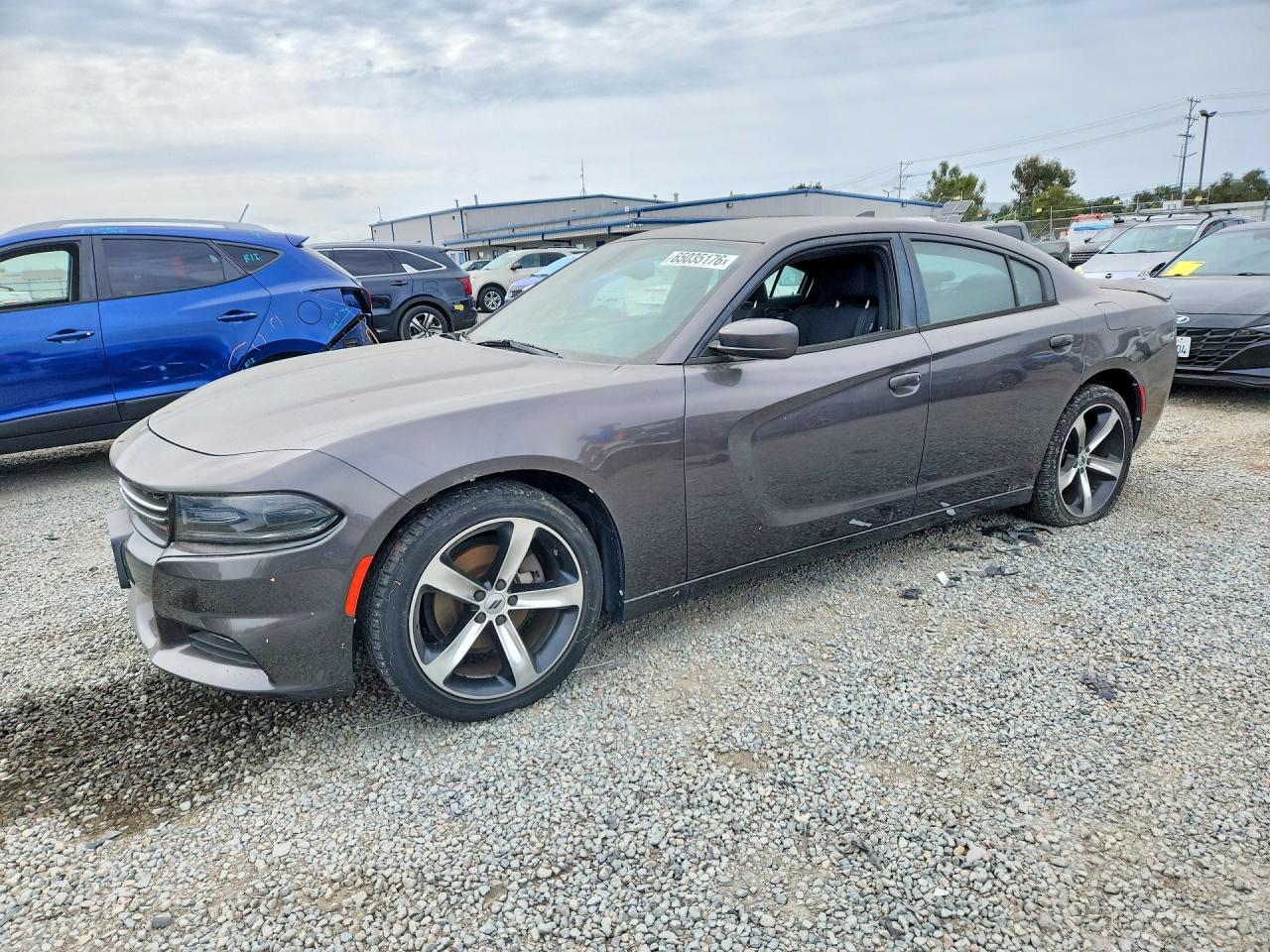 2017 Dodge Charger Sxt Угольный vin: 2C3CDXHG5HH630250