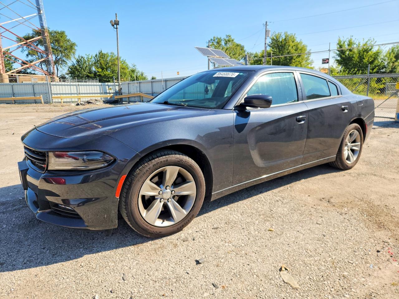 2018 Dodge Charger Sxt Plus Черный vin: 2C3CDXHG5JH150196