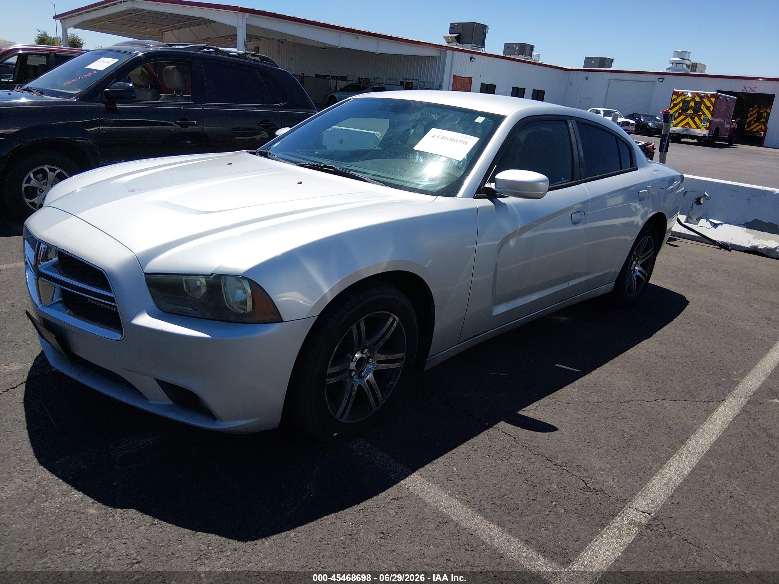 2012 Dodge Charger Sxt Silver vin: 2C3CDXHG6CH207198