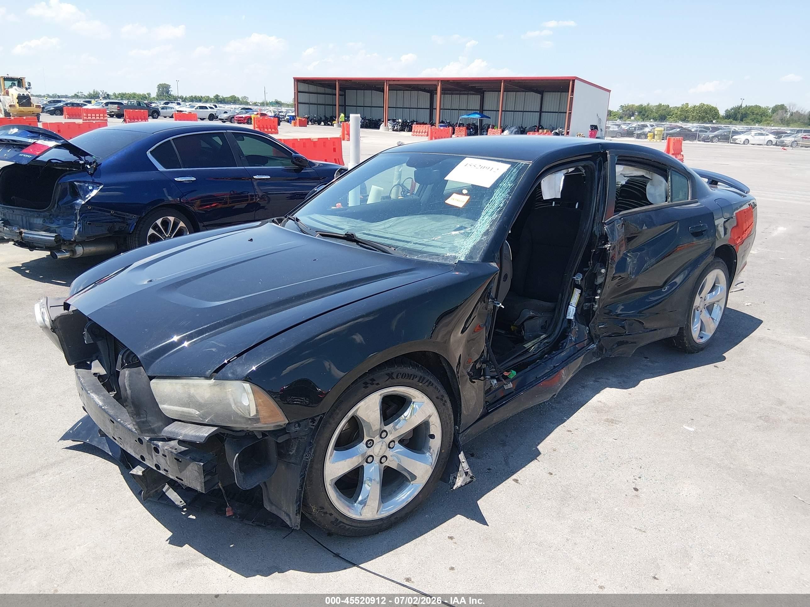 2013 Dodge Charger Sxt Black vin: 2C3CDXHG6DH742789