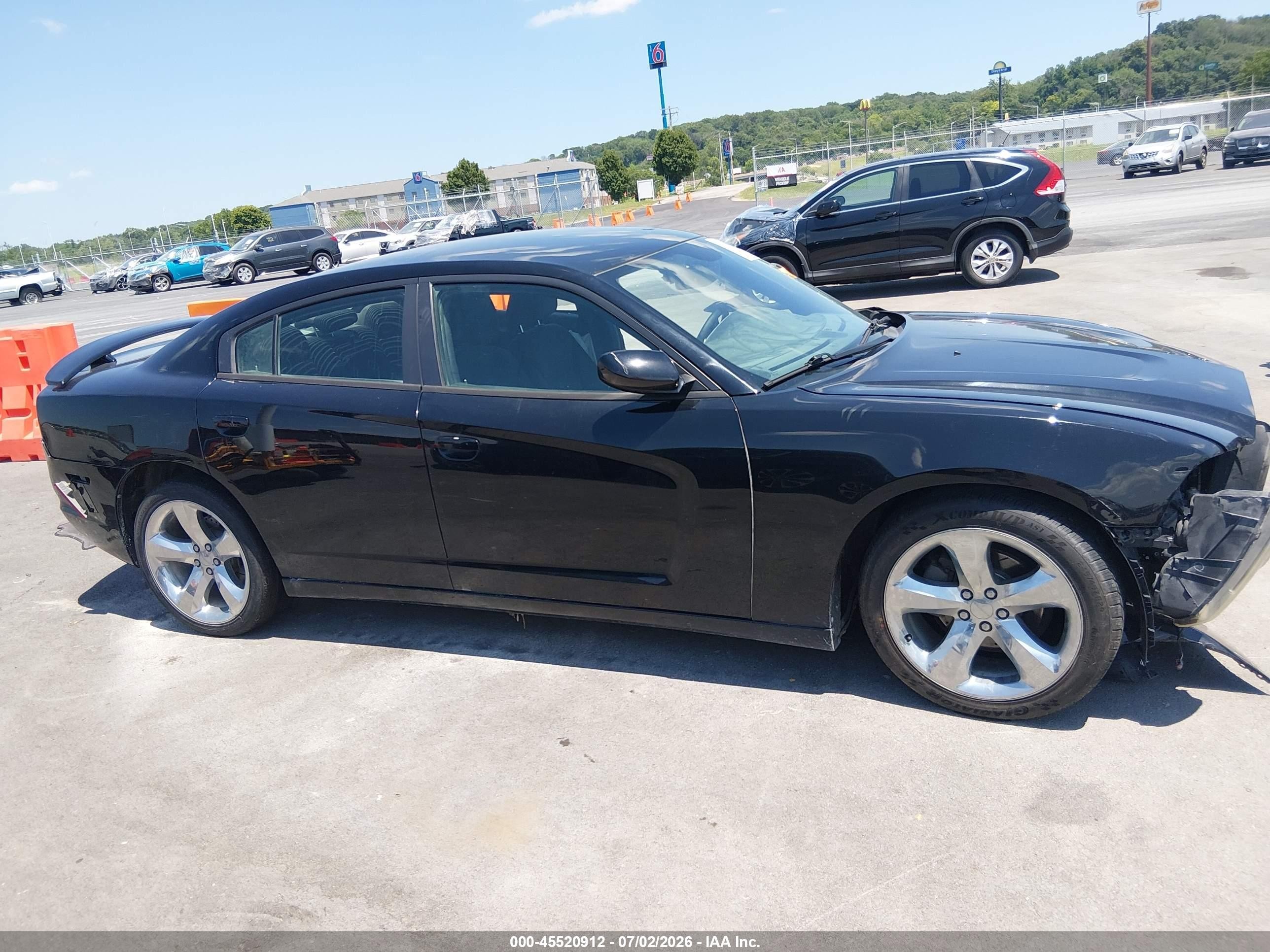 2013 Dodge Charger Sxt Black vin: 2C3CDXHG6DH742789