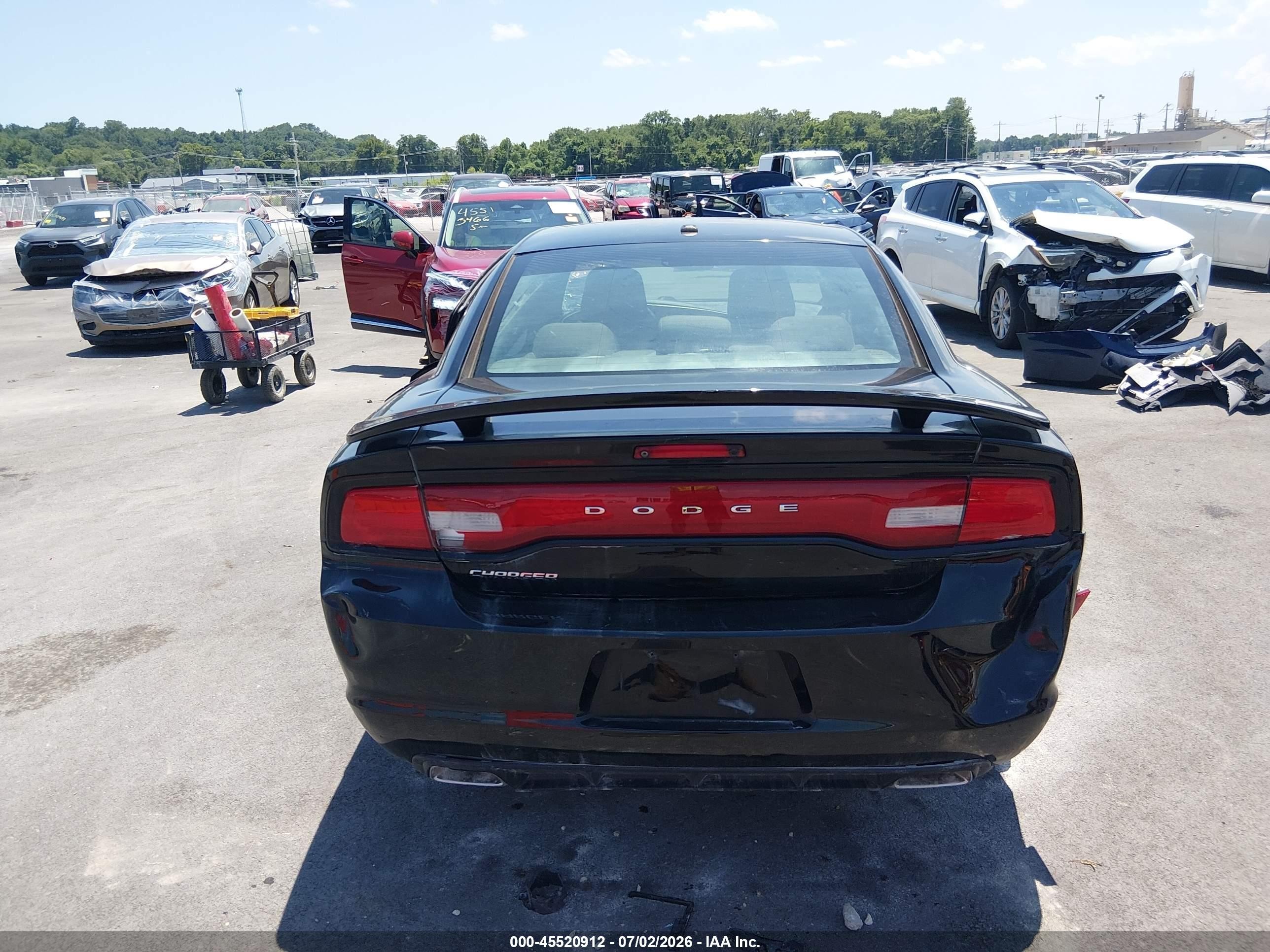 2013 Dodge Charger Sxt Black vin: 2C3CDXHG6DH742789