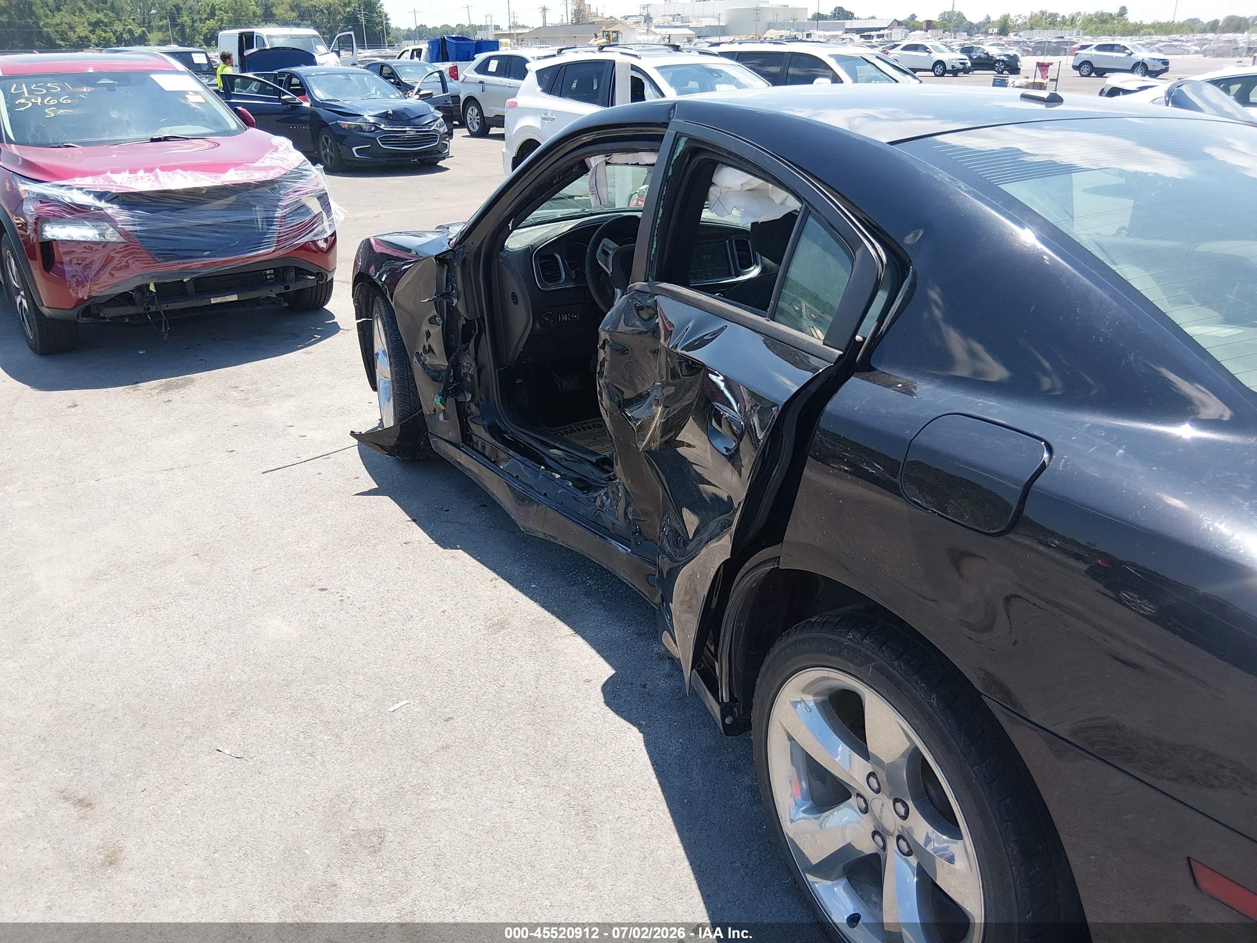 2013 Dodge Charger Sxt Black vin: 2C3CDXHG6DH742789