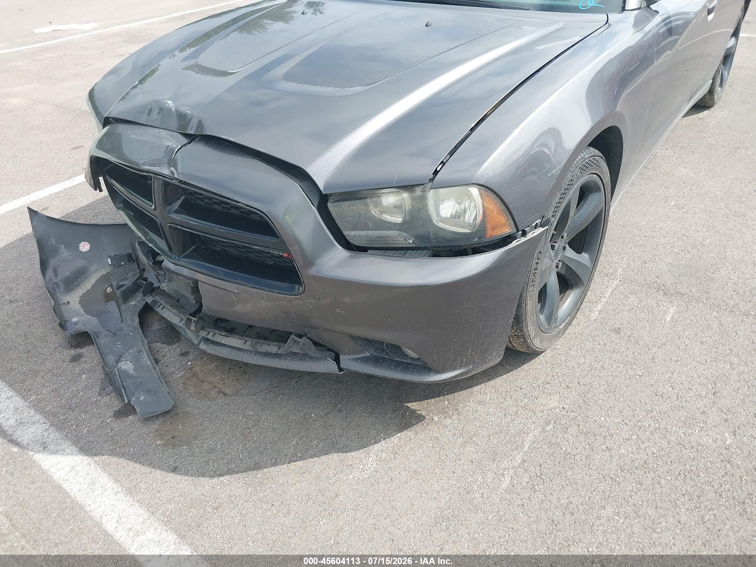 2014 Dodge Charger Sxt Plus Серый vin: 2C3CDXHG6EH105502