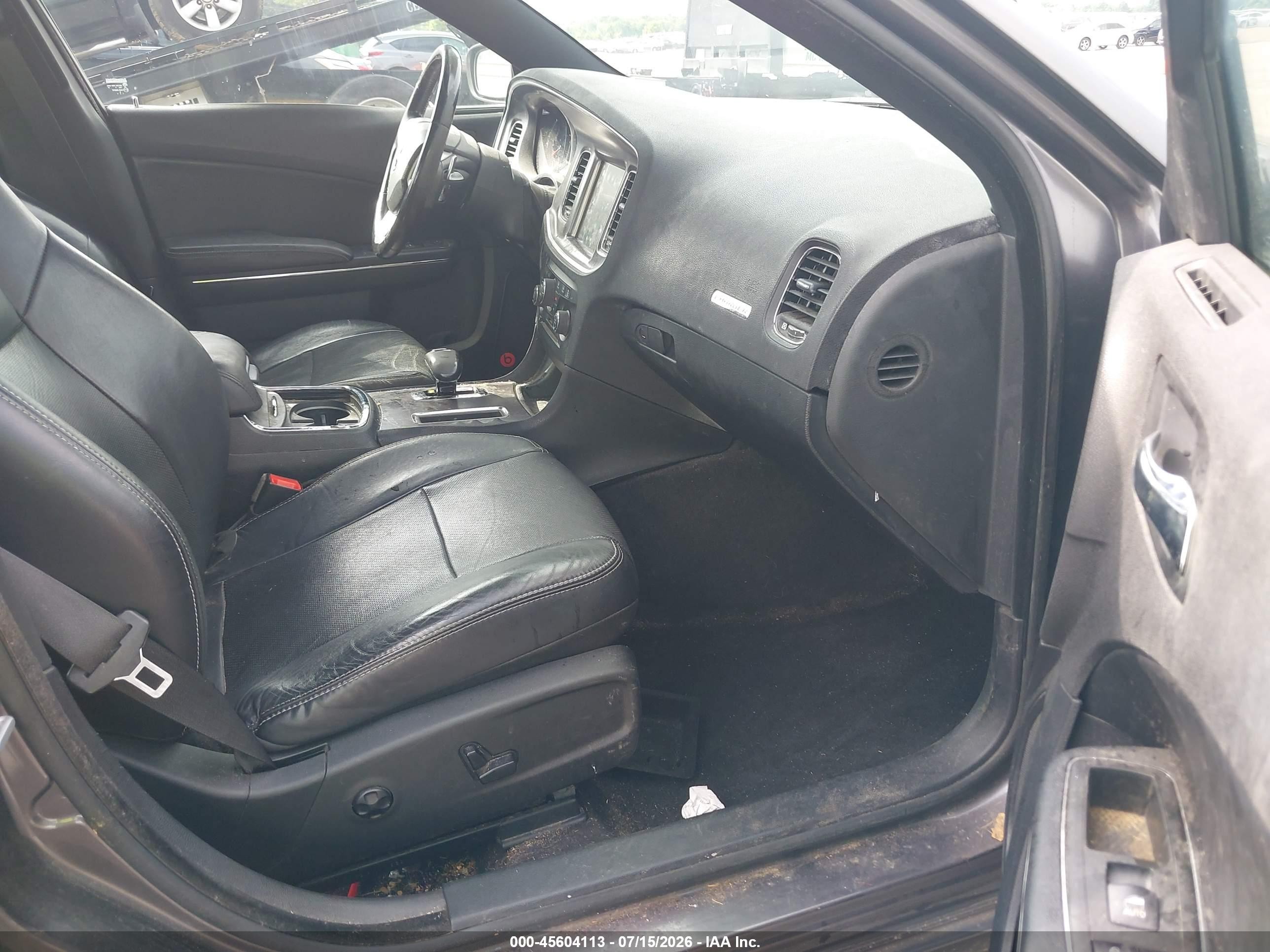 2014 Dodge Charger Sxt Plus Серый vin: 2C3CDXHG6EH105502