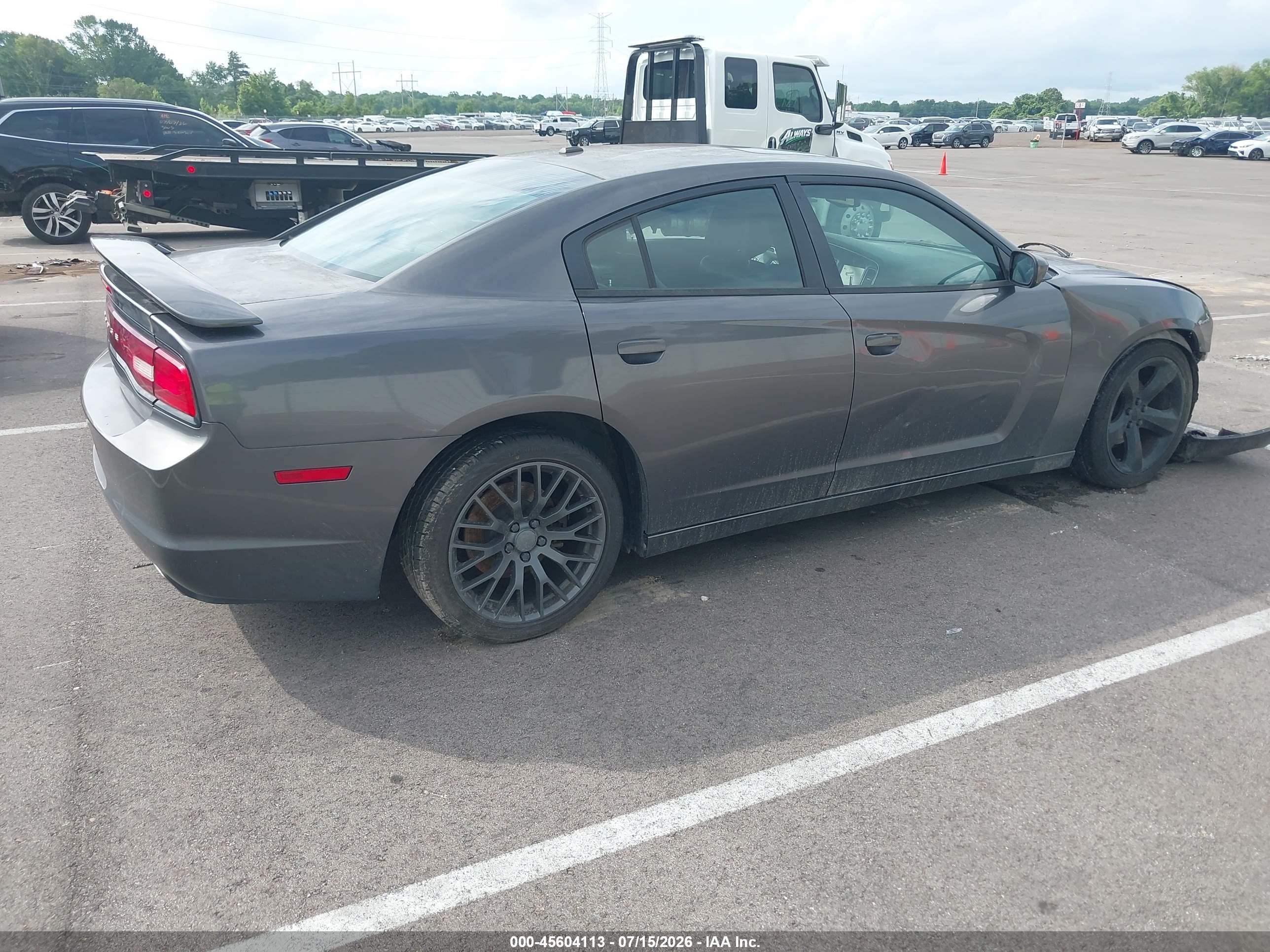 2014 Dodge Charger Sxt Plus Серый vin: 2C3CDXHG6EH105502