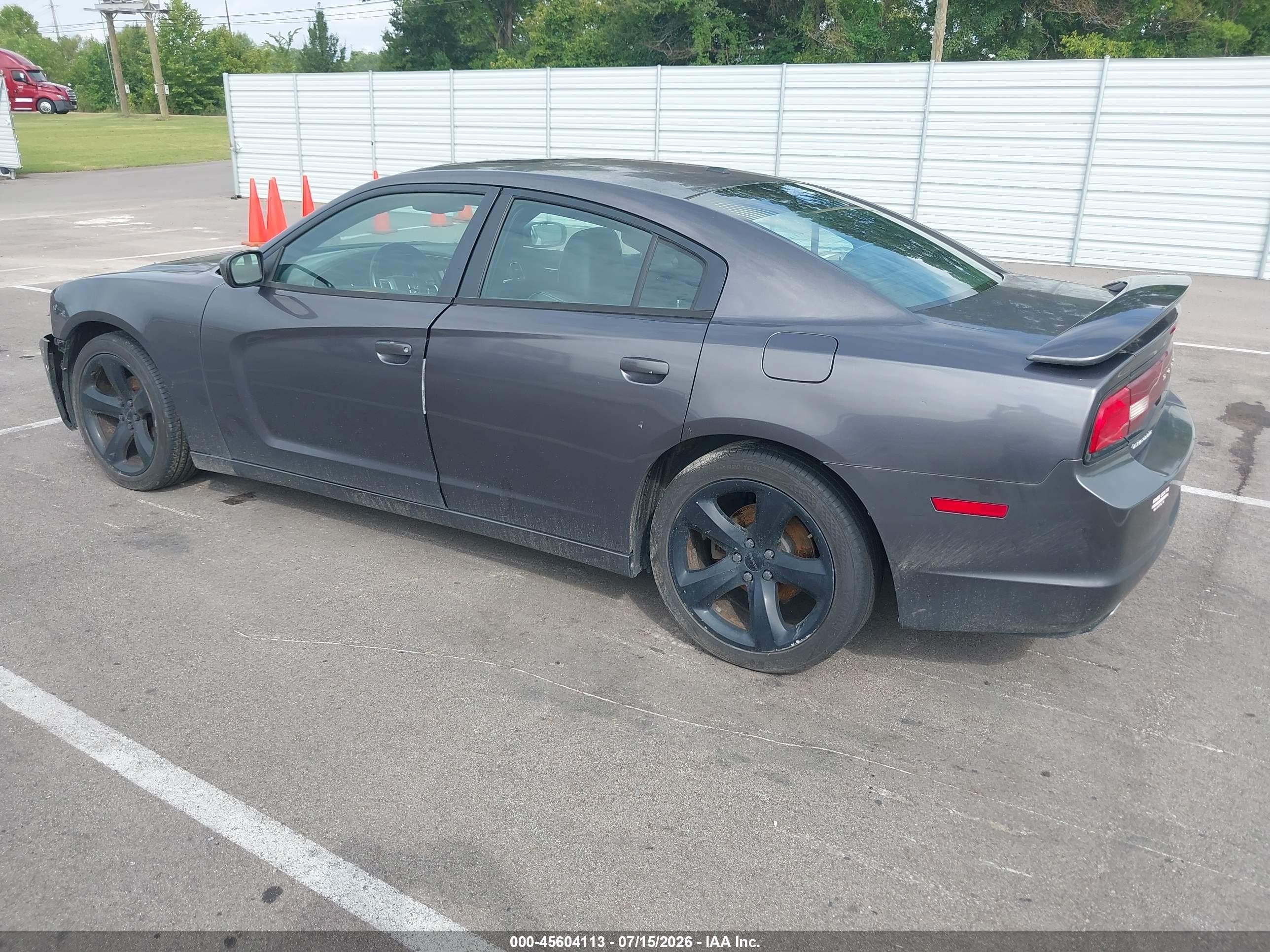 2014 Dodge Charger Sxt Plus Серый vin: 2C3CDXHG6EH105502