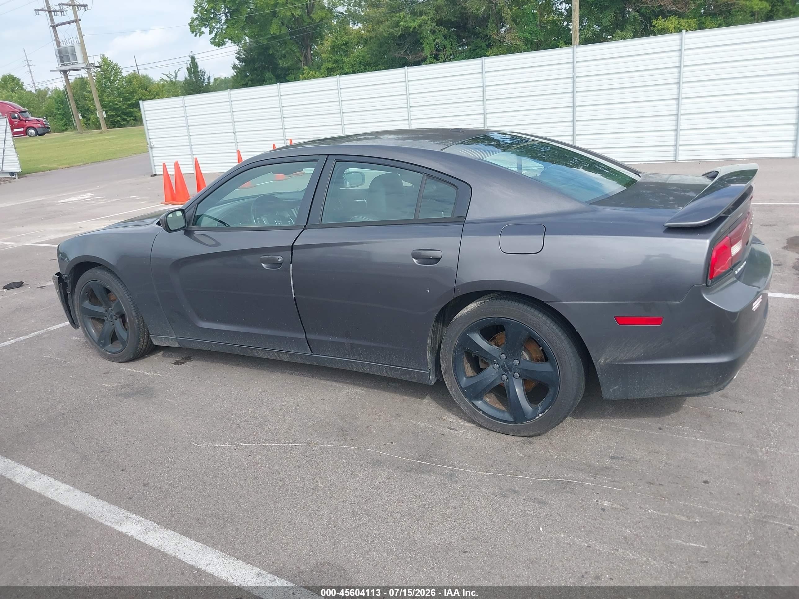 2014 Dodge Charger Sxt Plus Серый vin: 2C3CDXHG6EH105502