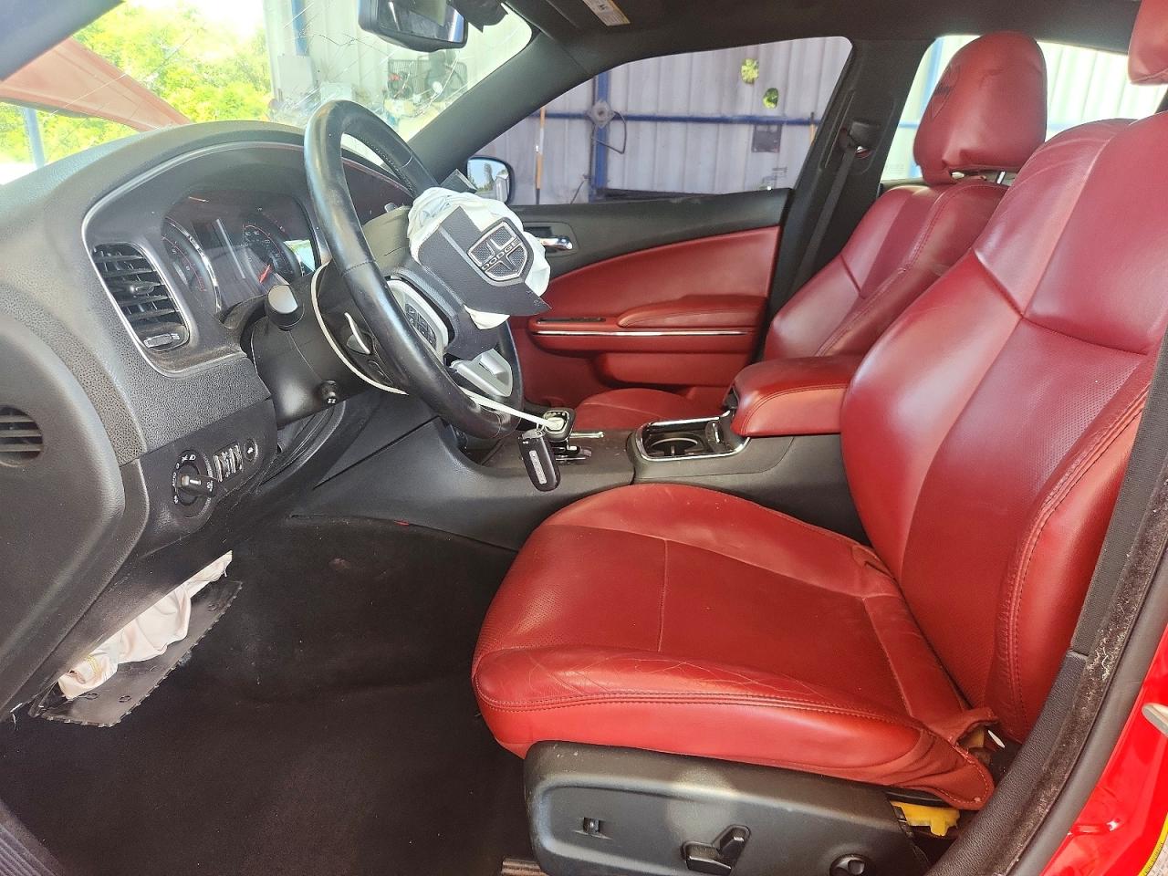 2014 Dodge Charger Sxt Red vin: 2C3CDXHG6EH330910