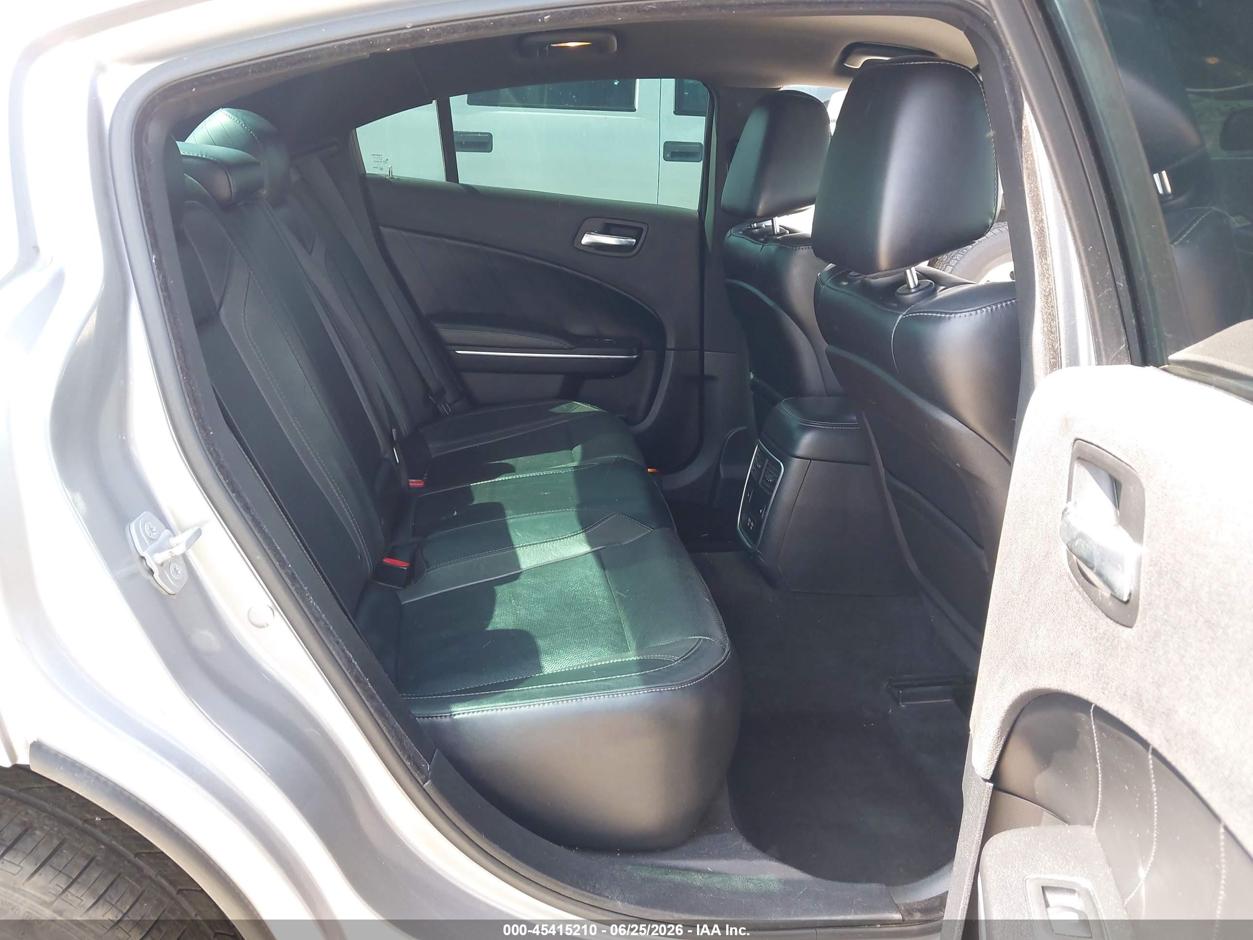 2015 Dodge Charger Sxt Silver vin: 2C3CDXHG6FH724960