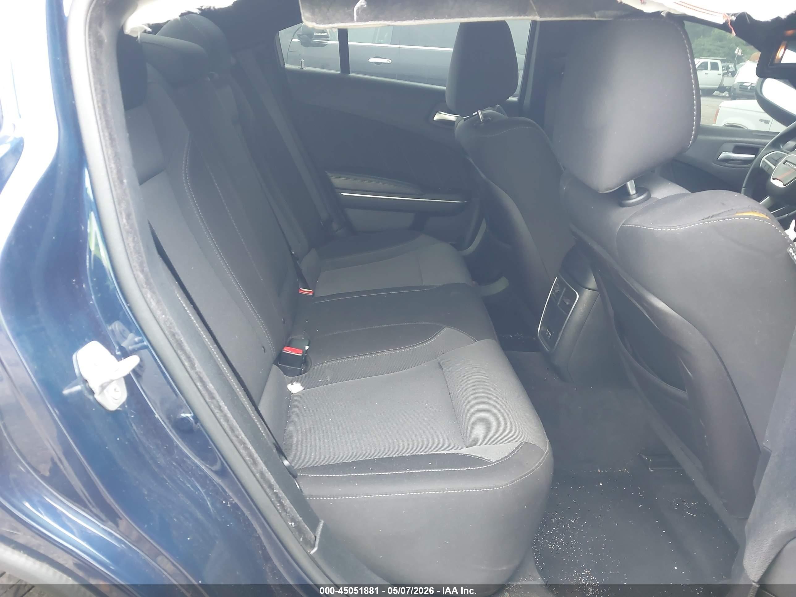 2015 Dodge Charger Sxt Dark Blue vin: 2C3CDXHG6FH726773