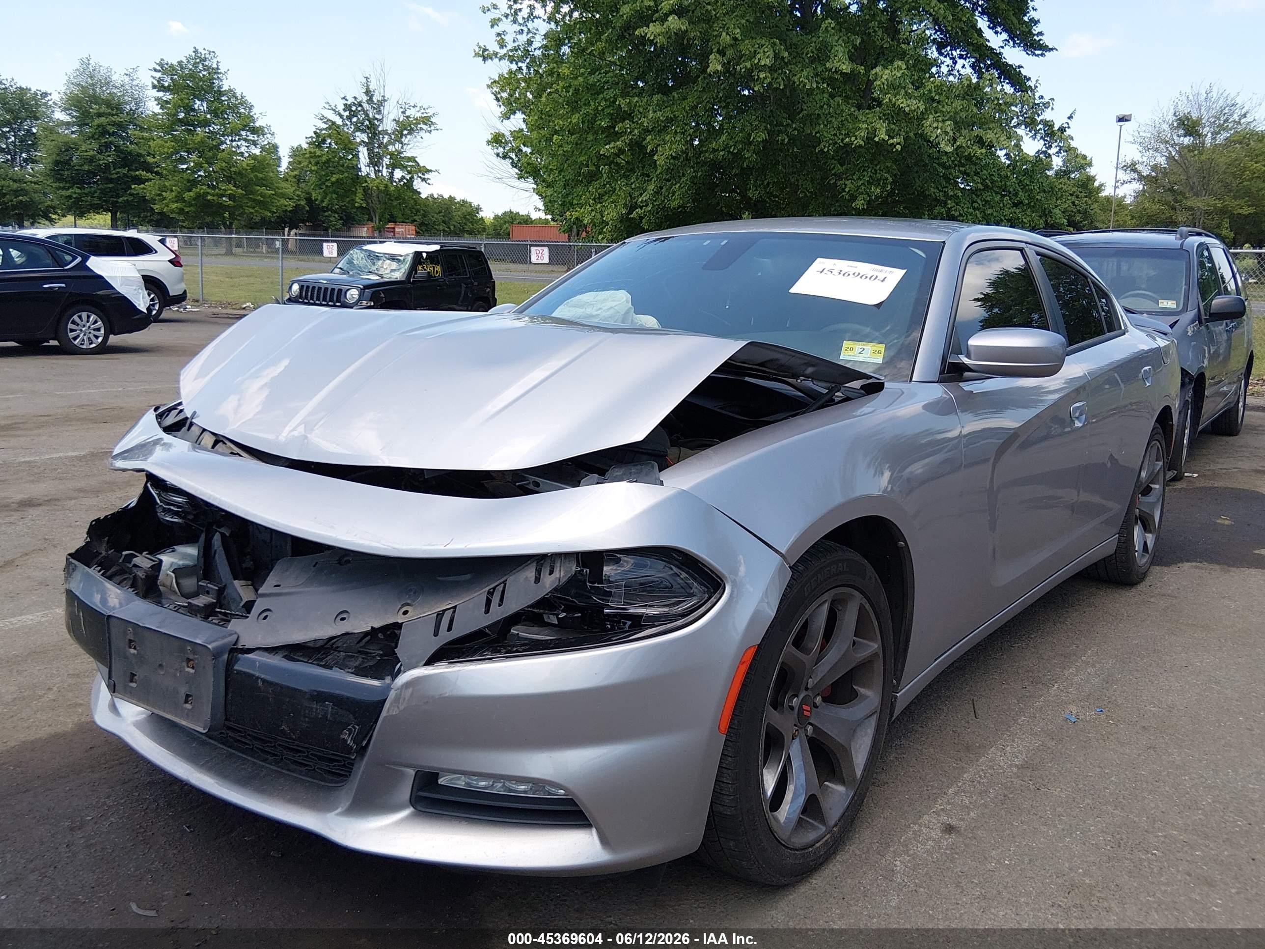 2015 Dodge Charger Sxt Синий vin: 2C3CDXHG6FH863227