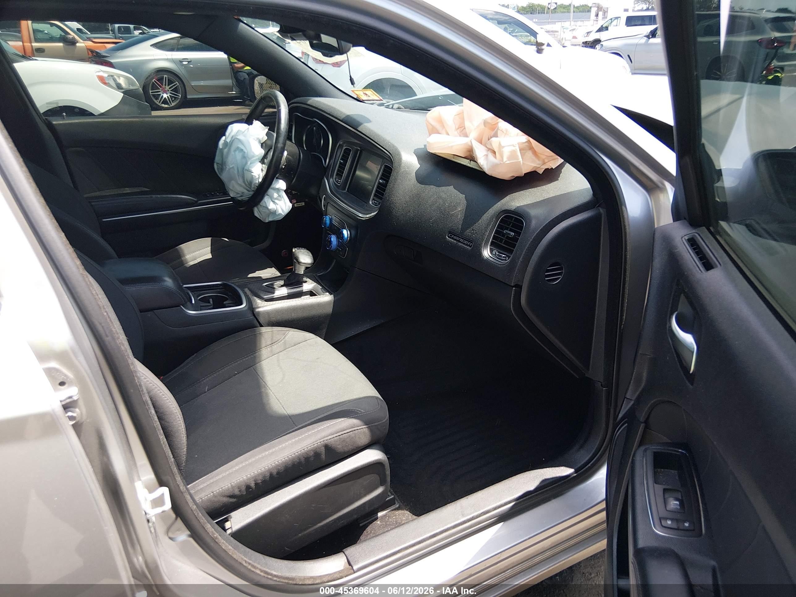 2015 Dodge Charger Sxt Синий vin: 2C3CDXHG6FH863227