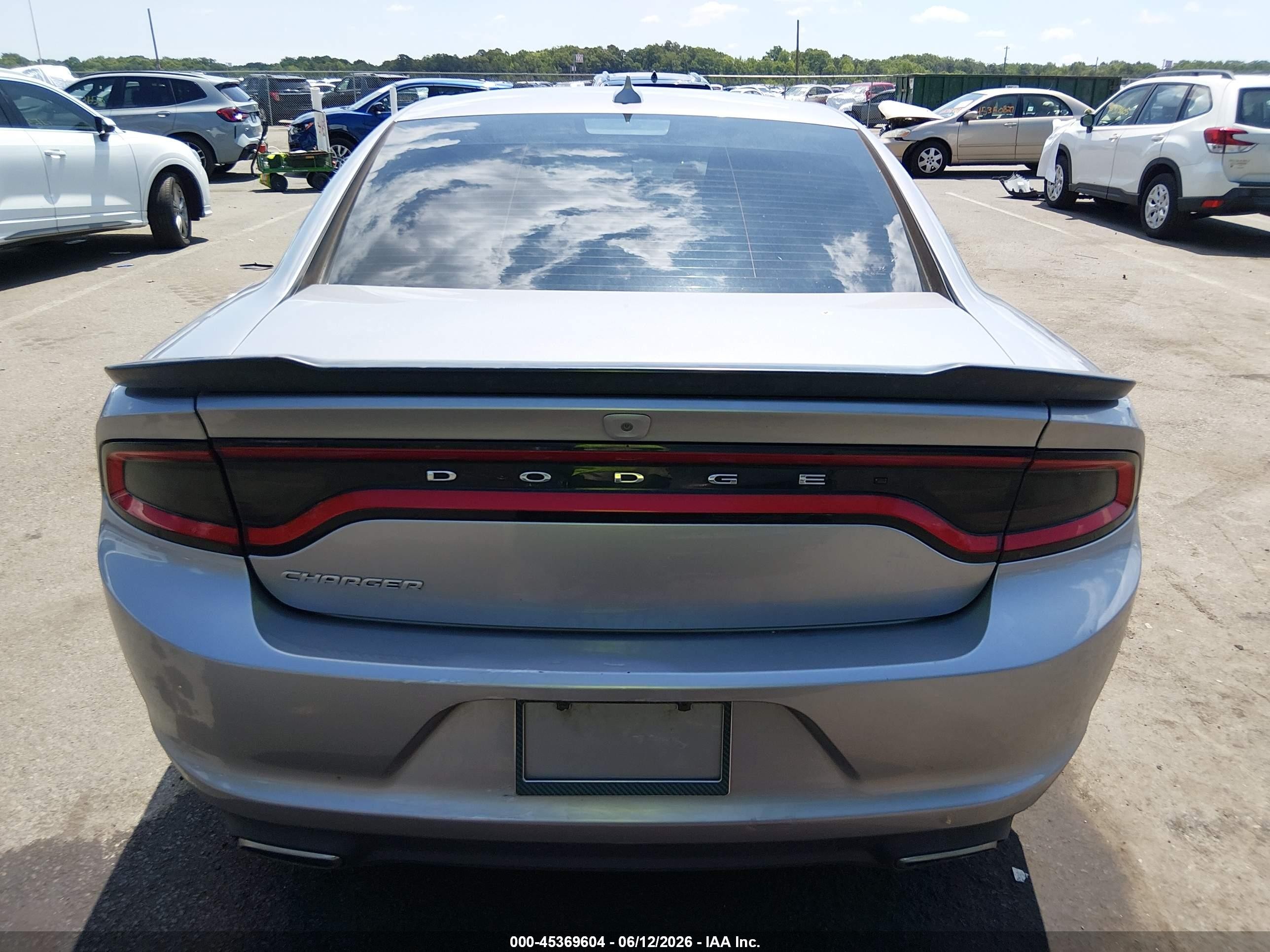 2015 Dodge Charger Sxt Синий vin: 2C3CDXHG6FH863227
