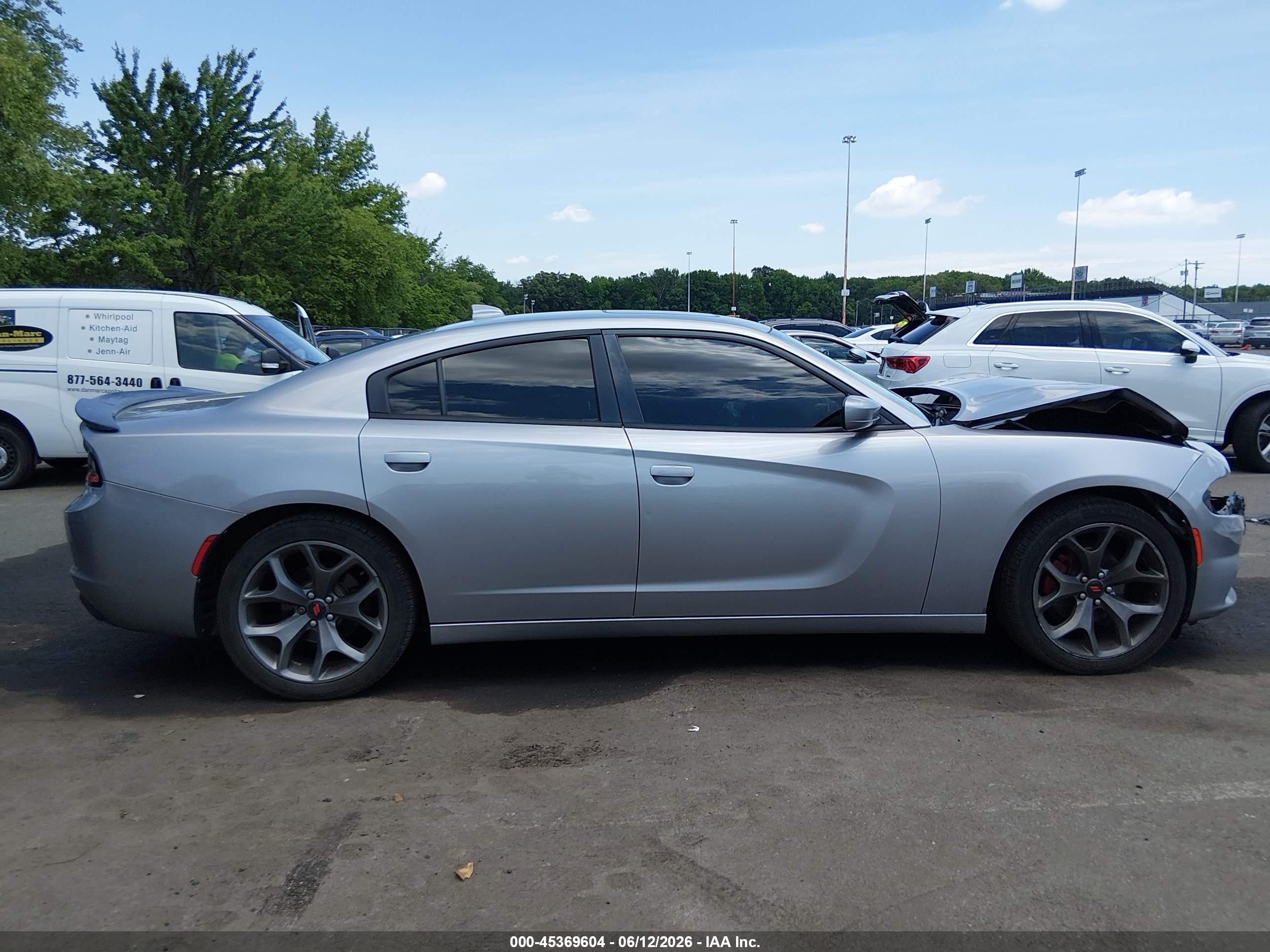 2015 Dodge Charger Sxt Синий vin: 2C3CDXHG6FH863227
