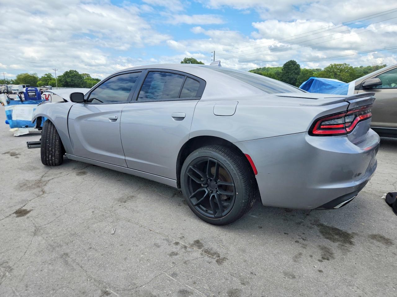 2015 Dodge Charger Sxt Silver vin: 2C3CDXHG6FH863373