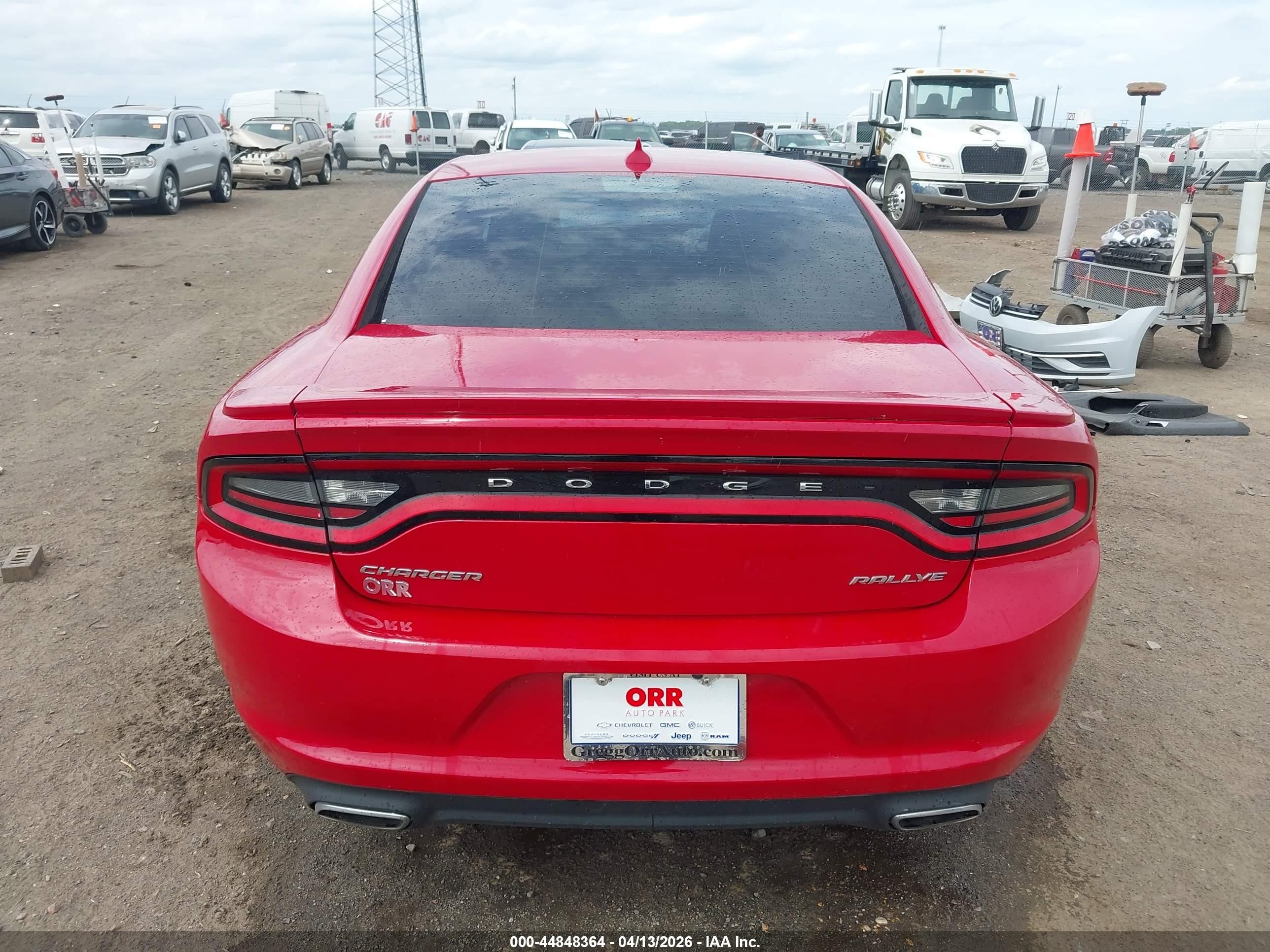 2015 Dodge Charger Sxt Red vin: 2C3CDXHG6FH897426