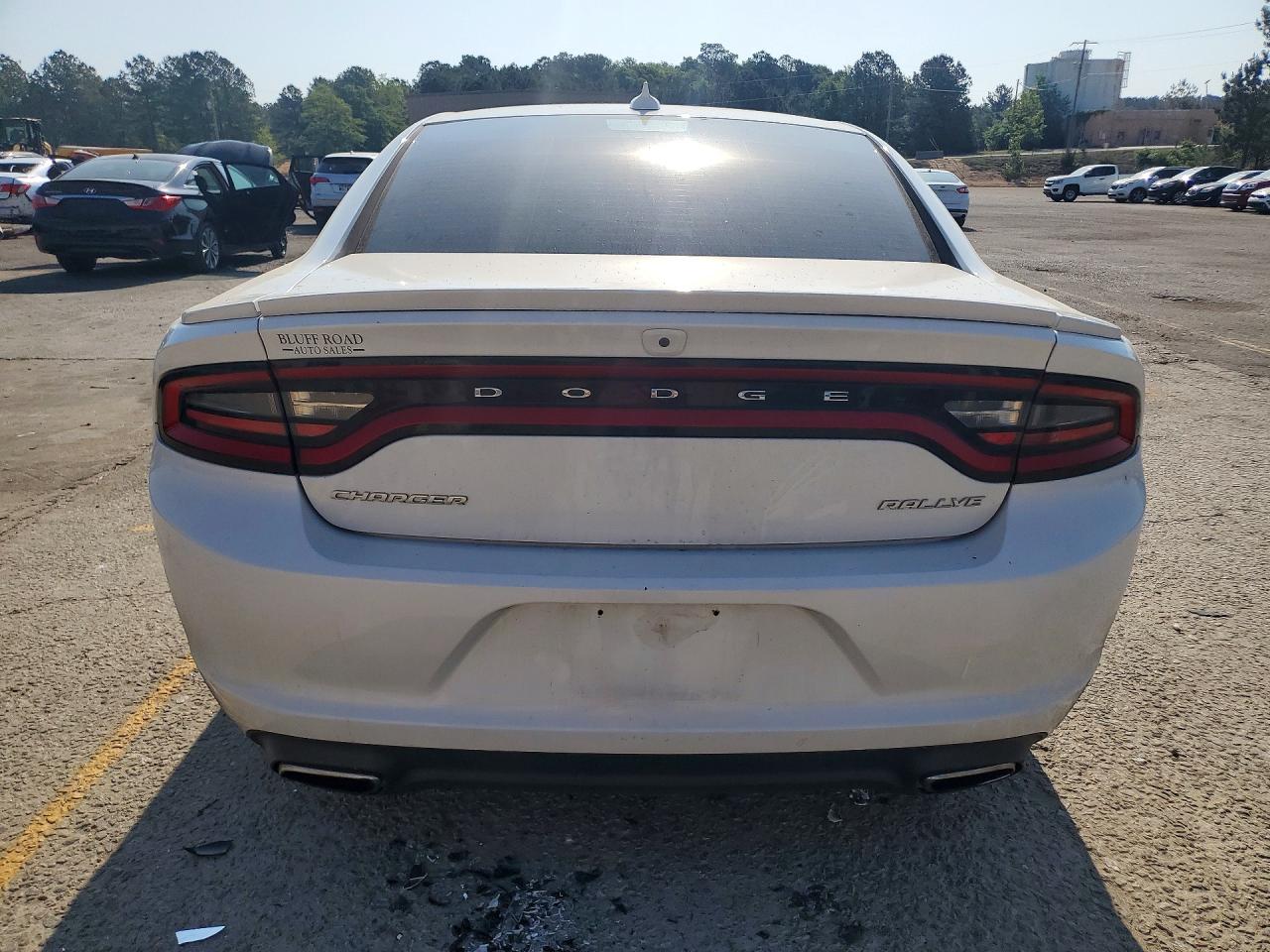 2016 Dodge Charger Sxt White vin: 2C3CDXHG6GH133769