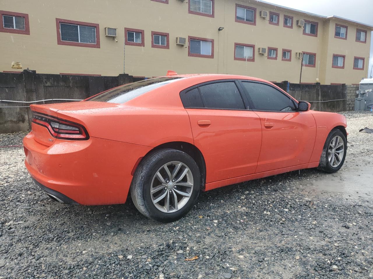 2016 Dodge Charger Sxt Orange vin: 2C3CDXHG6GH313124