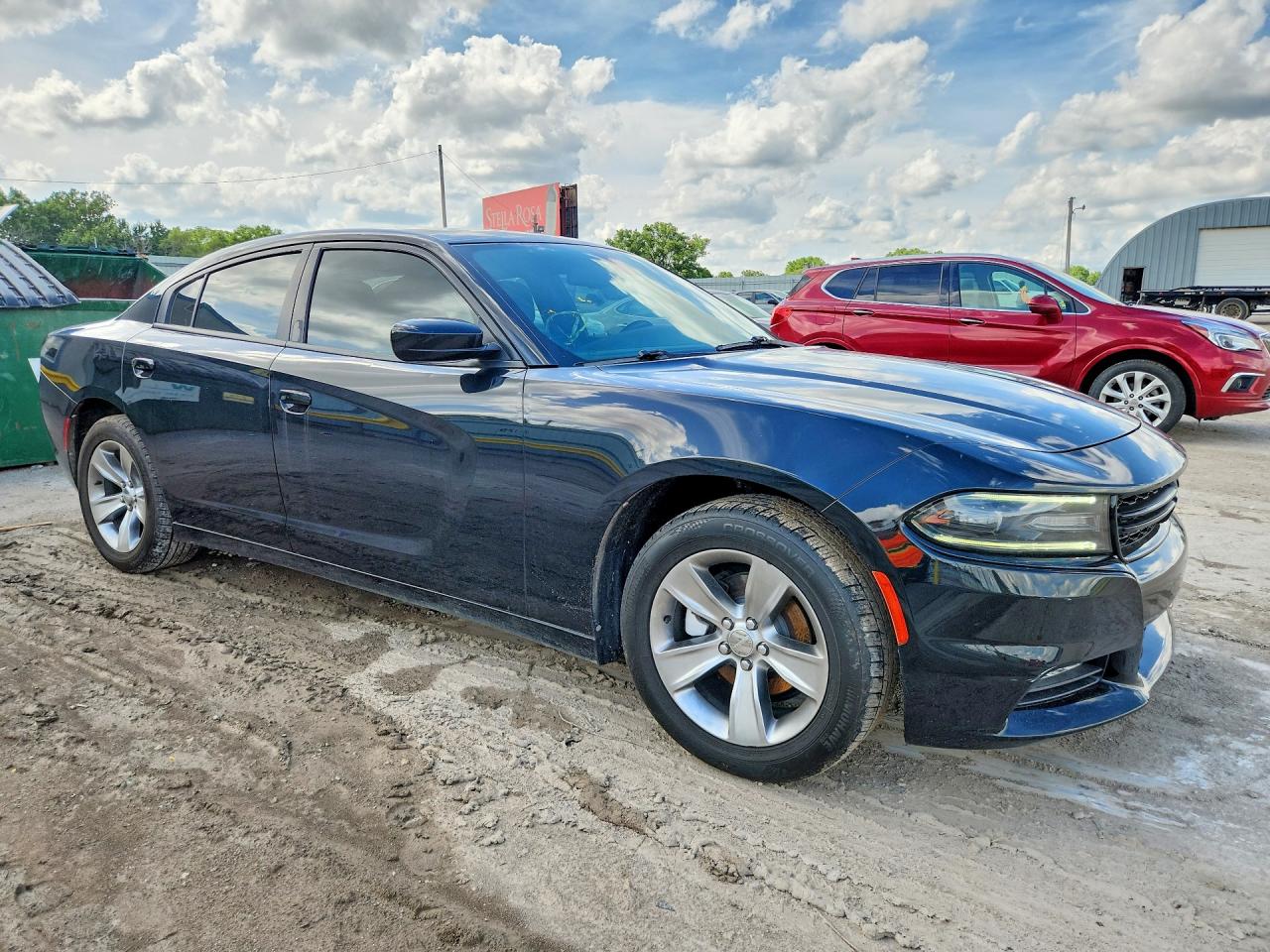2018 Dodge Charger Sxt Plus Black vin: 2C3CDXHG6JH175933