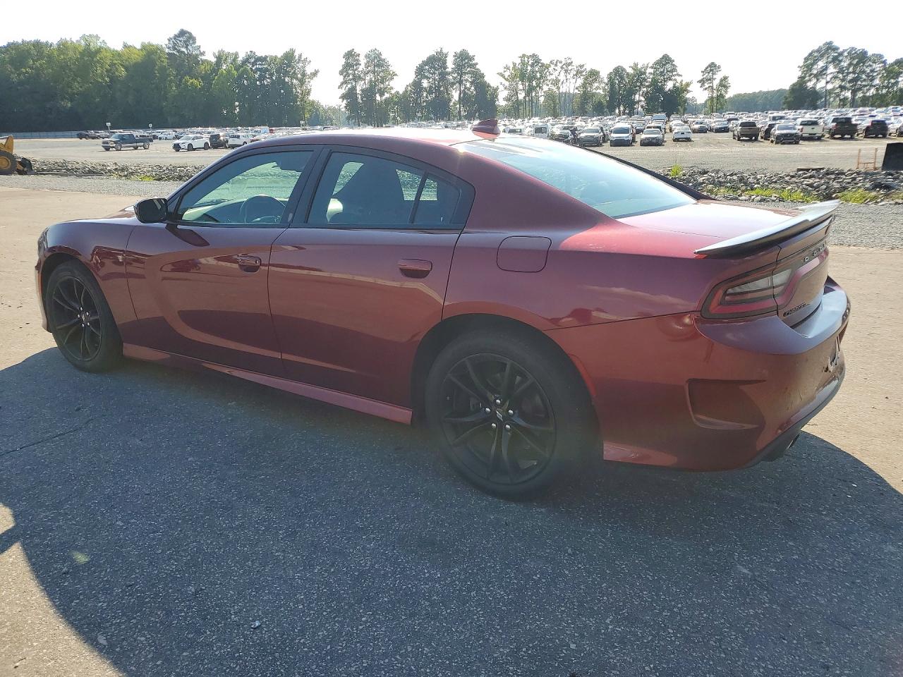 2018 Dodge Charger Sxt Plus Burgundy vin: 2C3CDXHG6JH230252