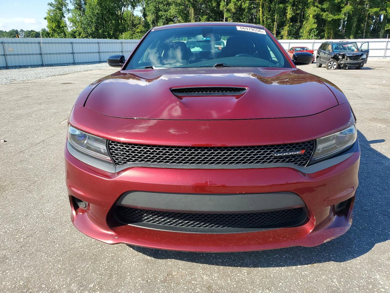2018 Dodge Charger Sxt Plus Burgundy vin: 2C3CDXHG6JH230252